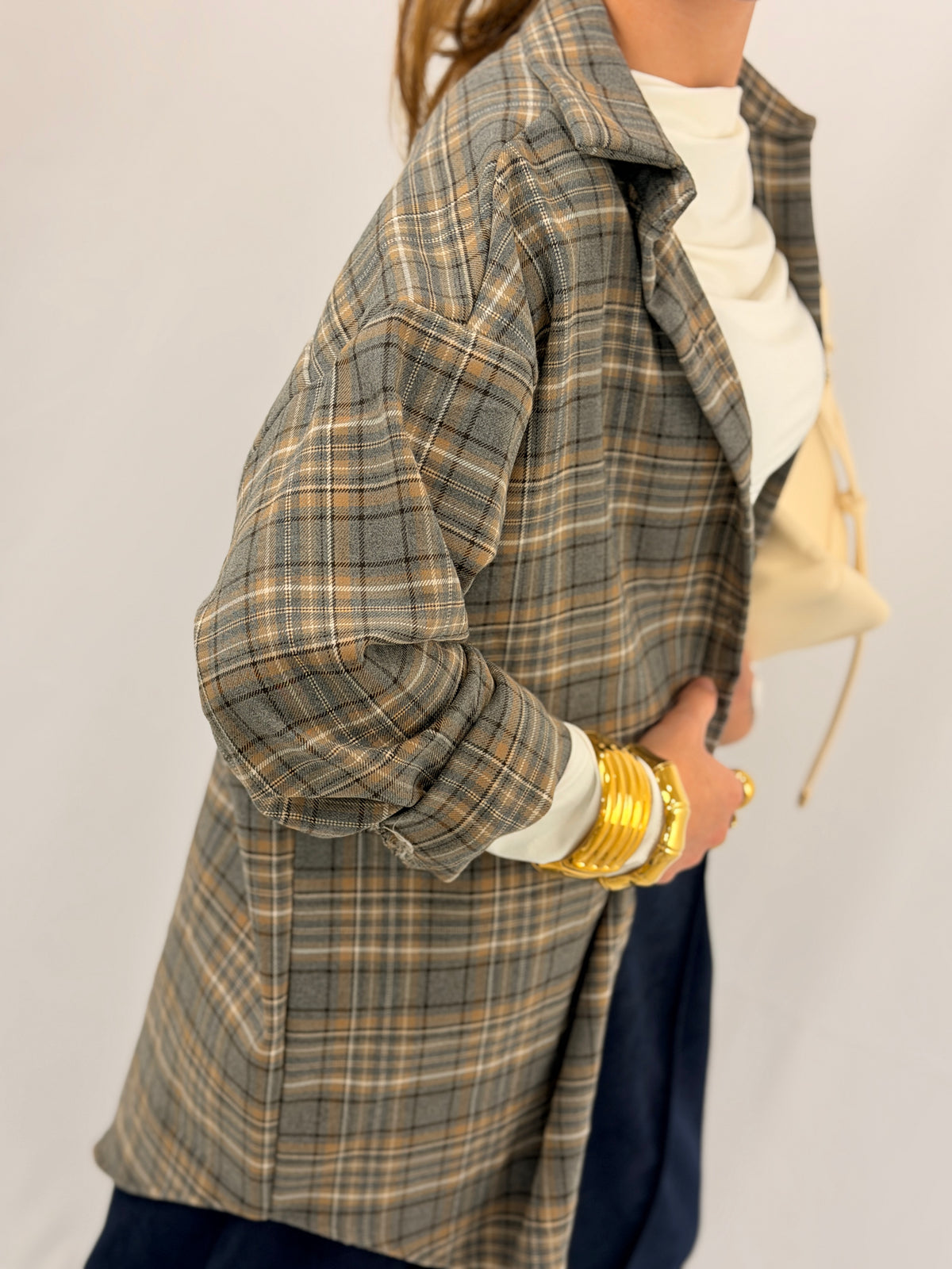 CAMICIA ELETTRA GRIGIA