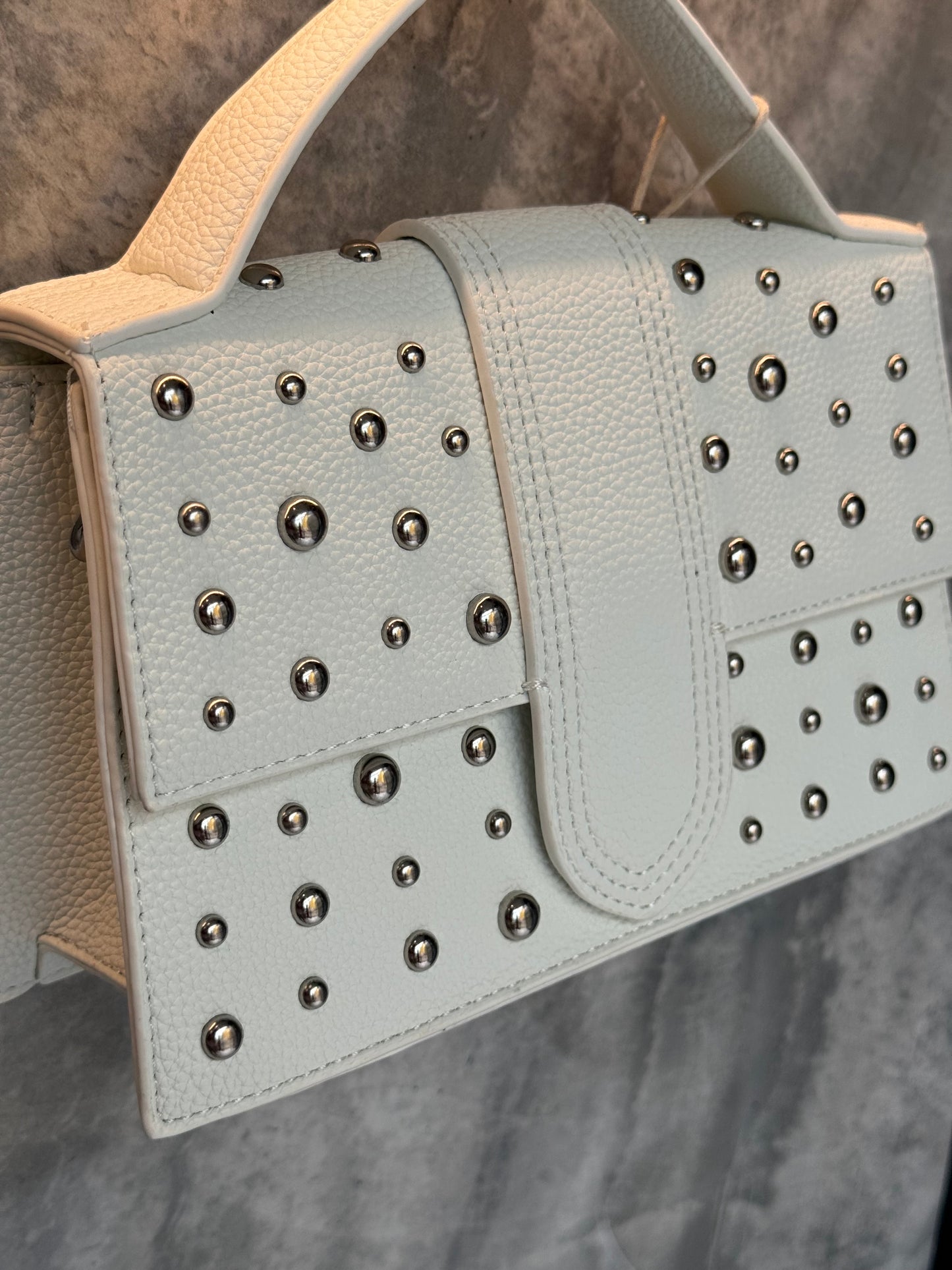BORSA BORCHIE BIANCA