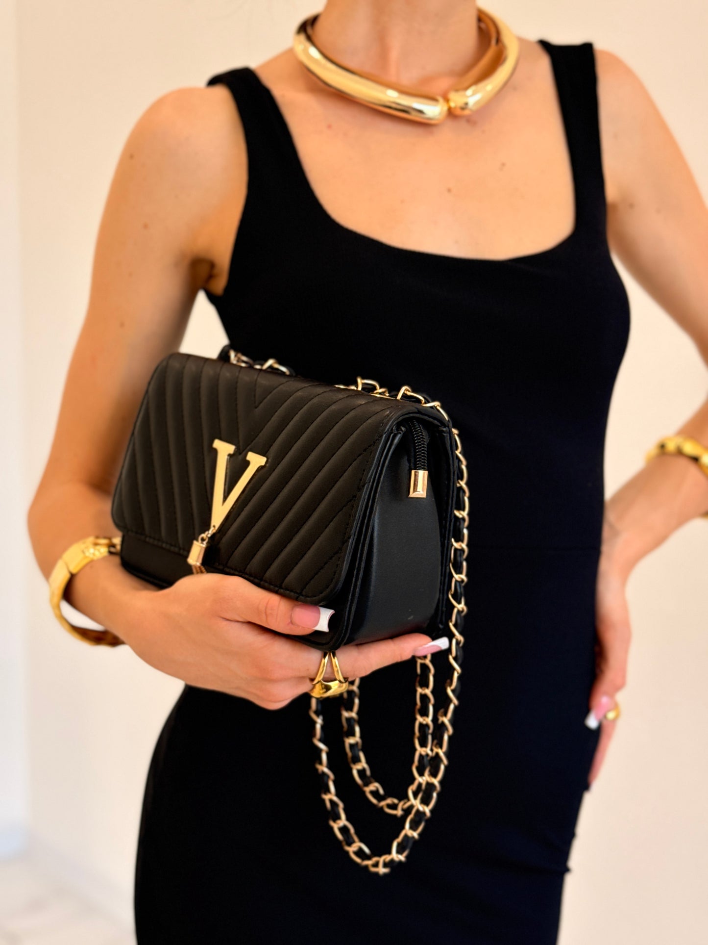 VESTITO LADY NERO