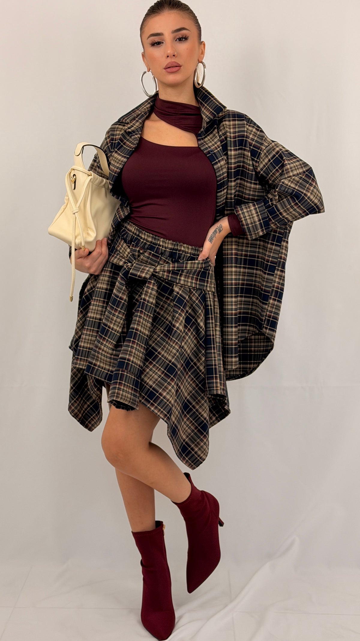 CAMICIA ELETTRA BLU