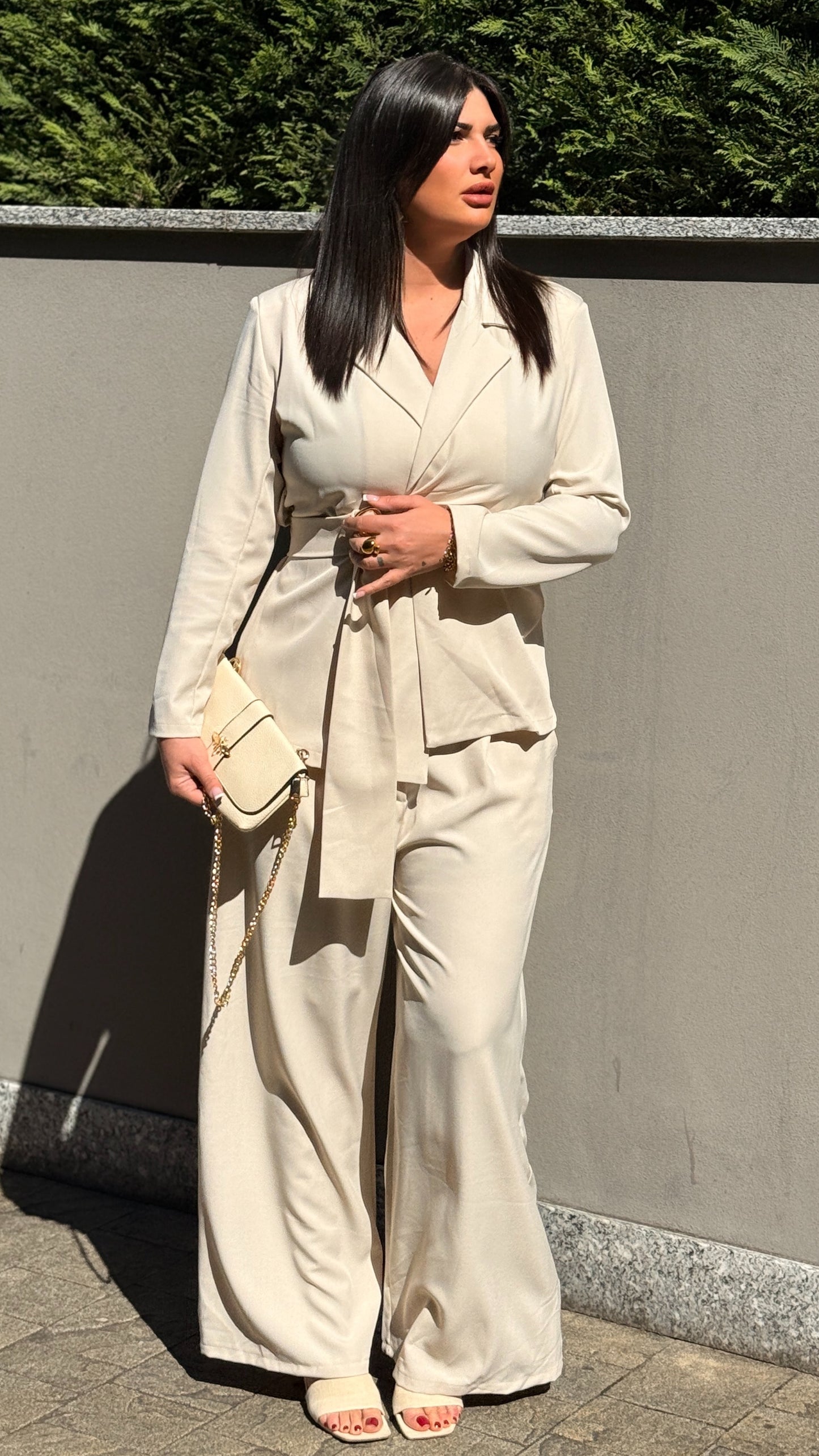 TAILLEUR SOPHIE CURVY BEIGE