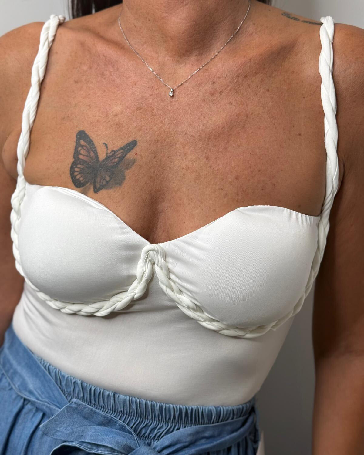 BODY TRECCIA più varianti colore