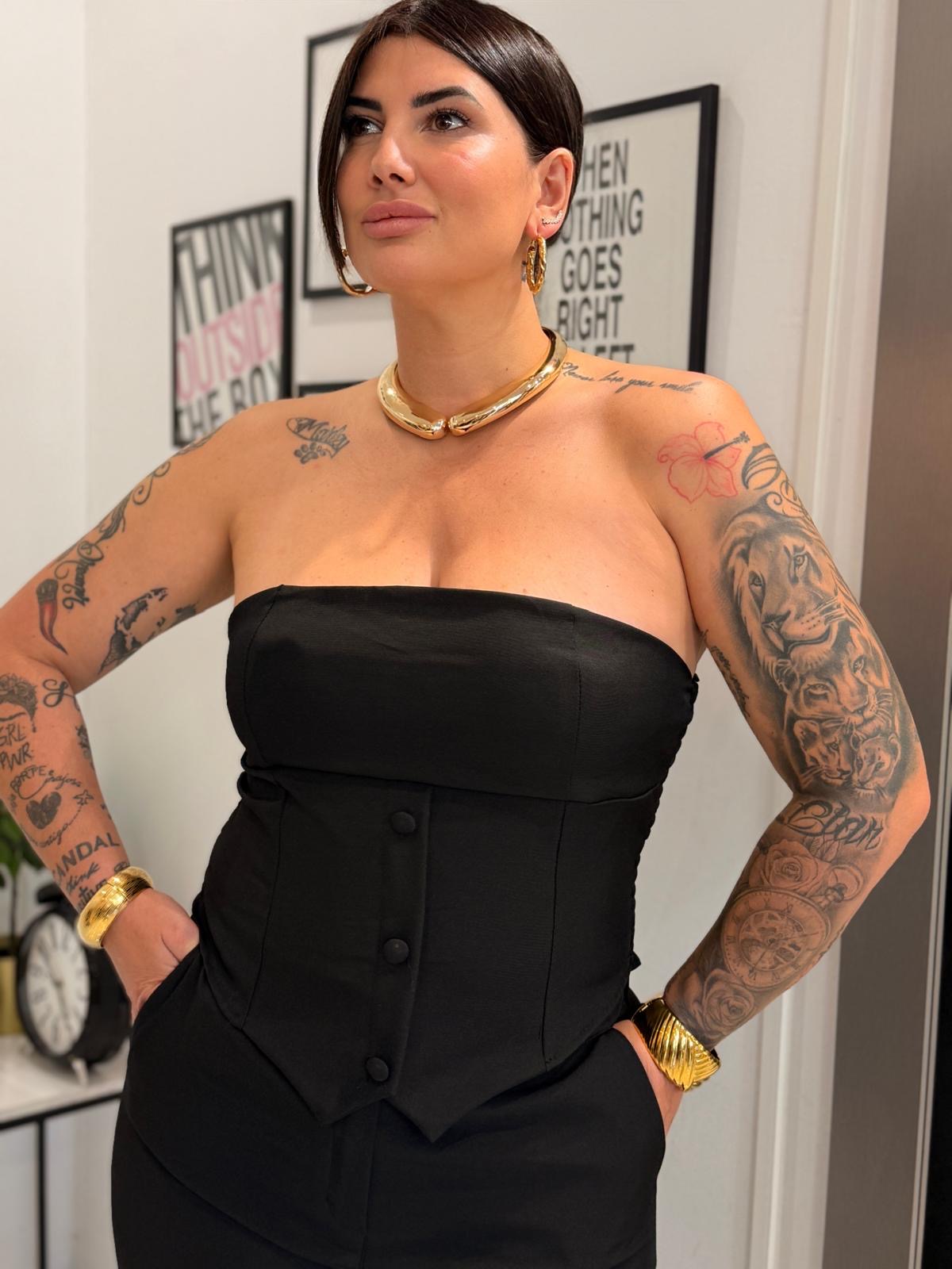 COMPLETO LORY CURVY NERO