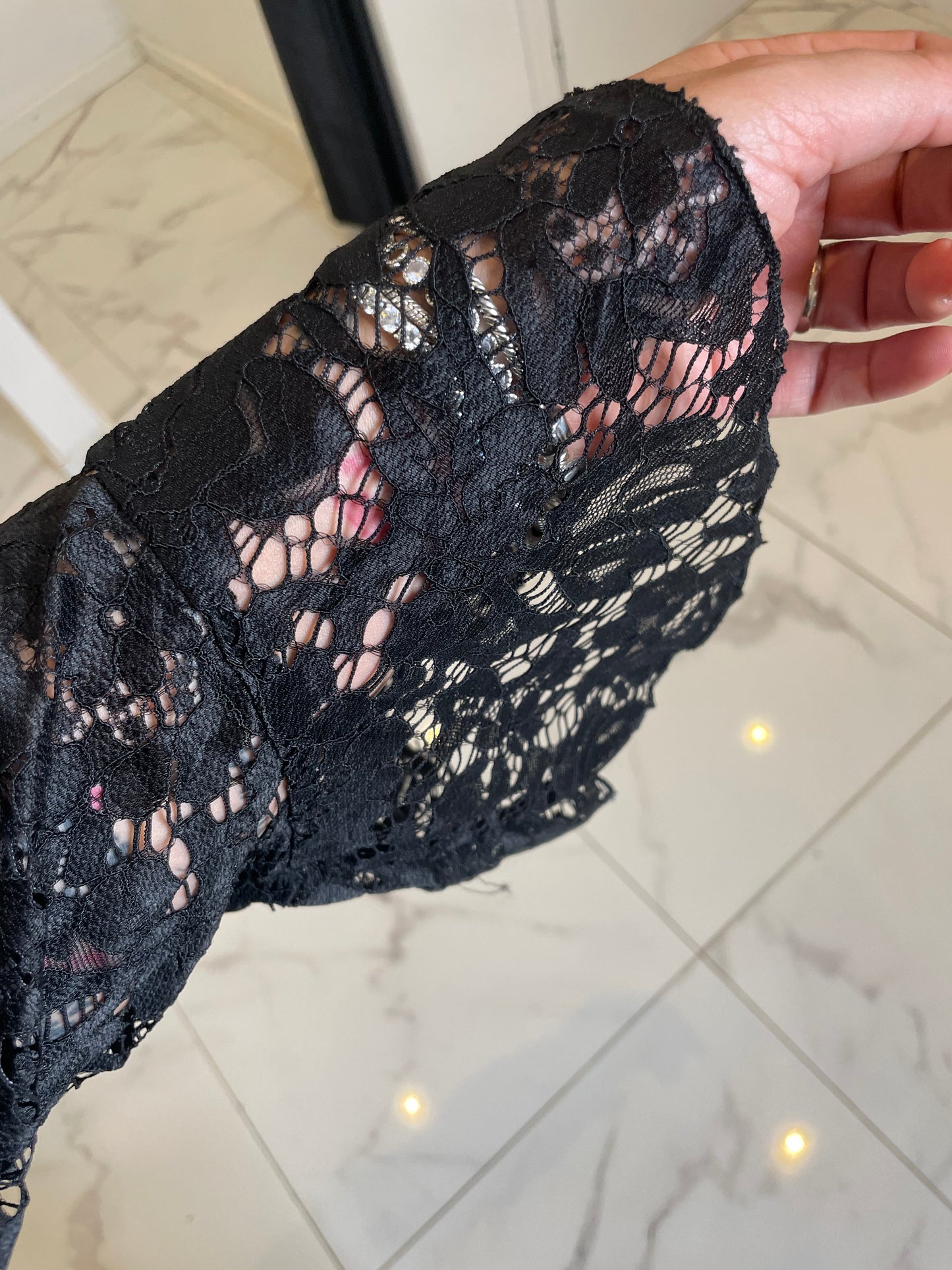 Tailleur pizzo curvy