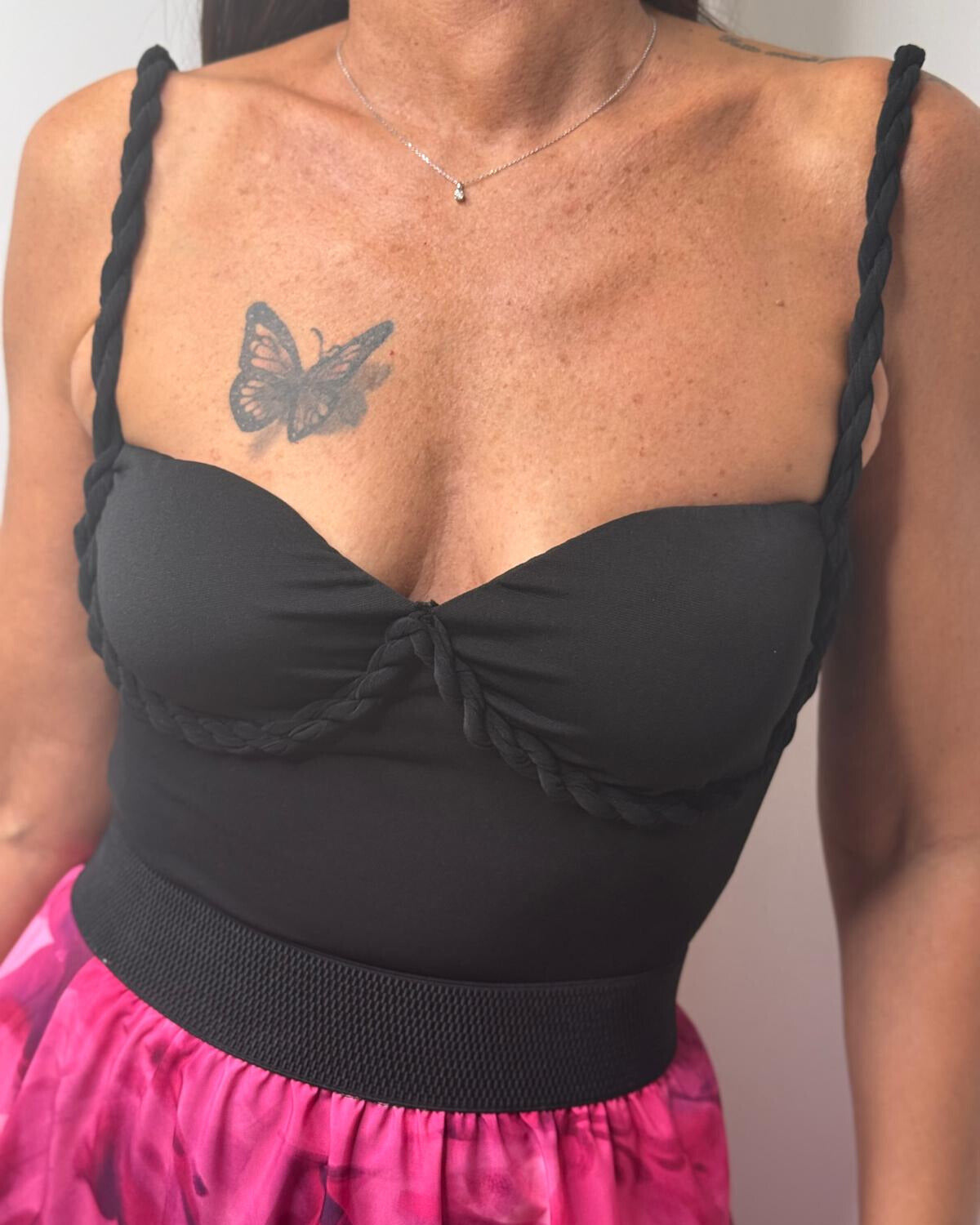 BODY TRECCIA più varianti colore