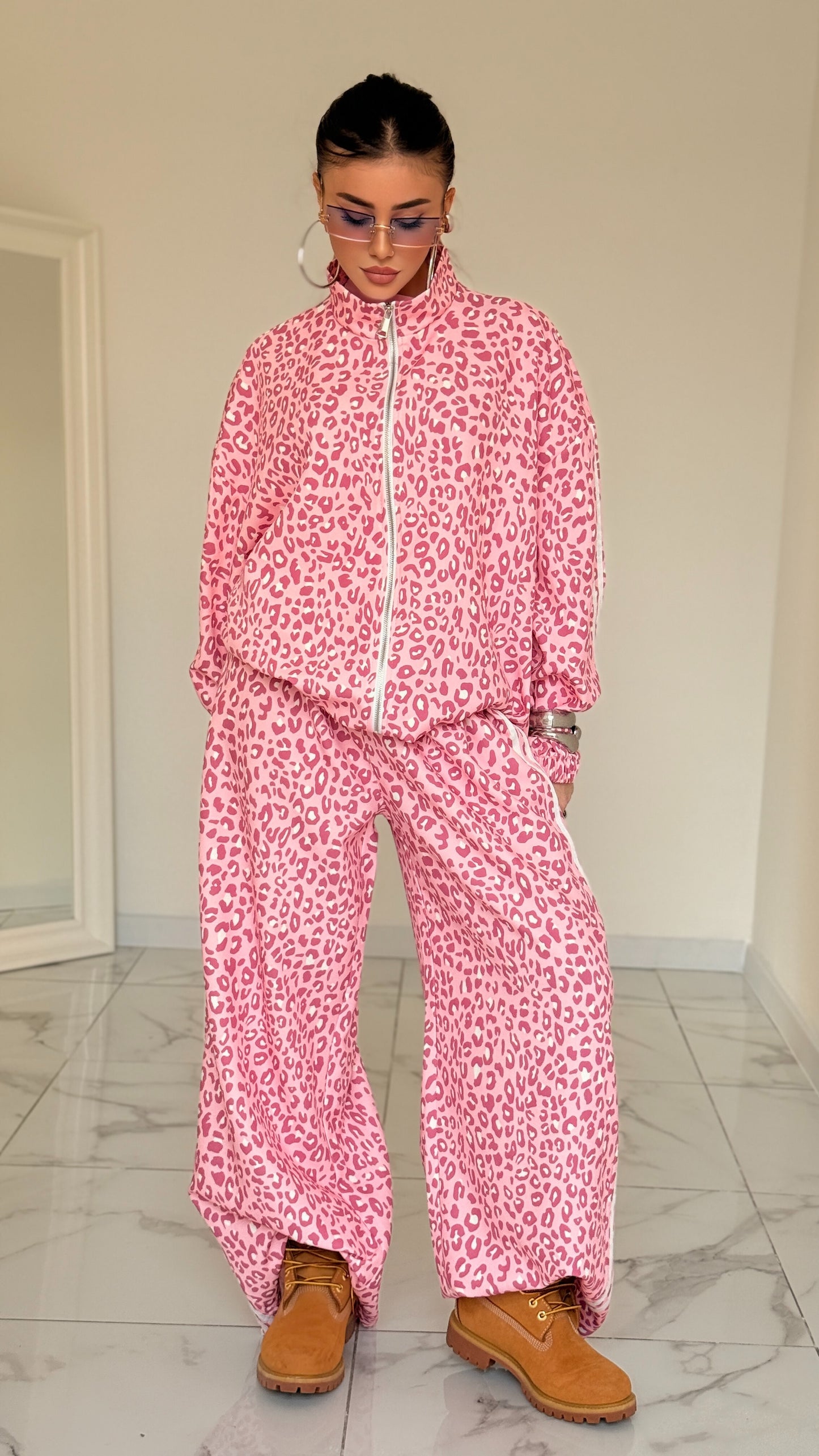 COMPLETO TUTA MACULATA ROSA