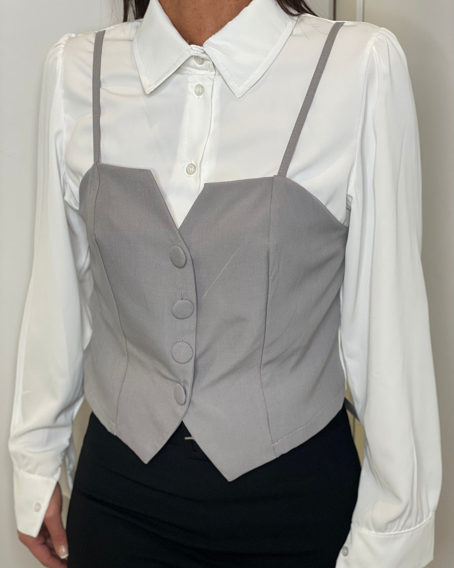 CAMICIA GILET