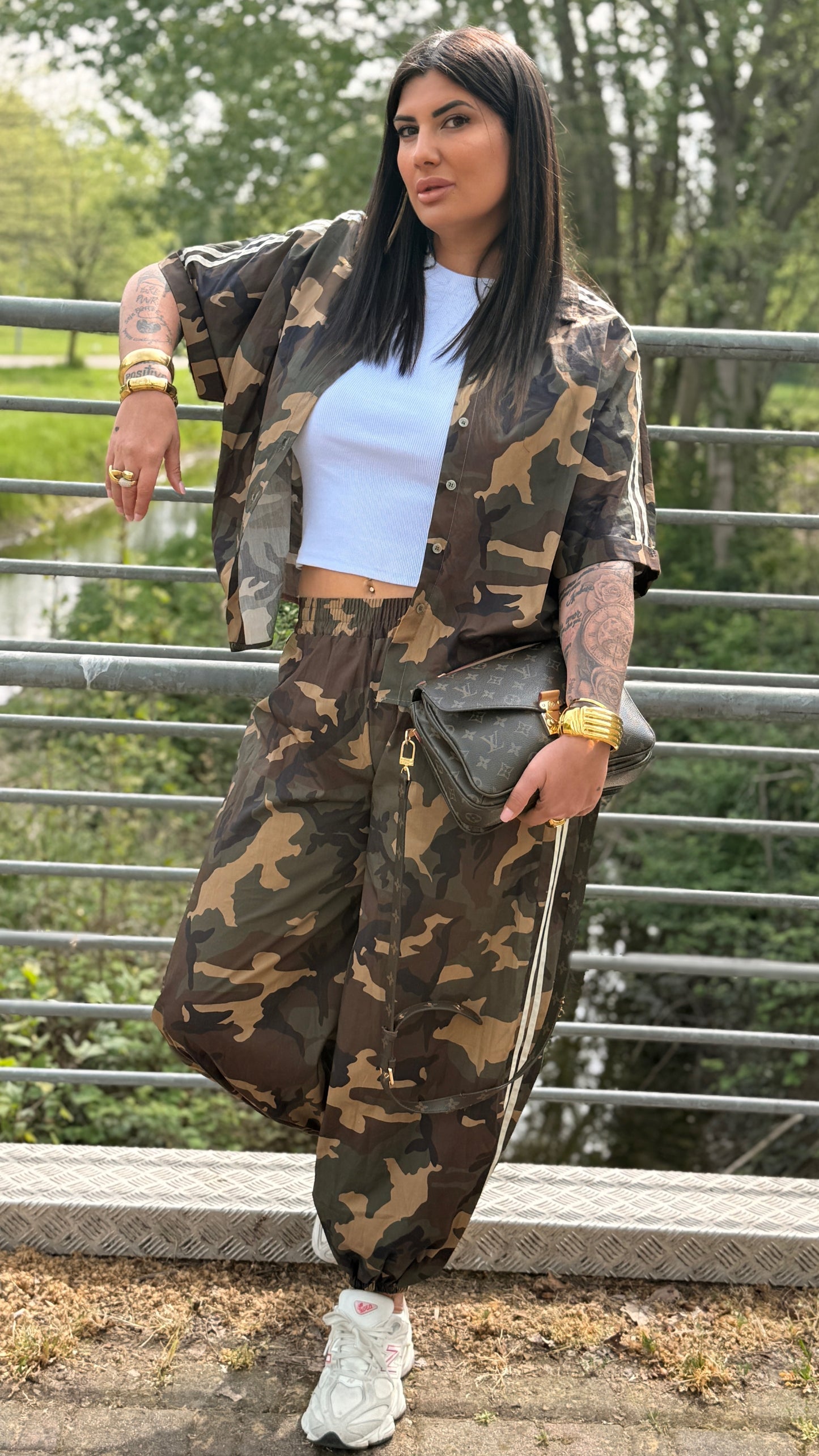 COMPLETO FREYA MILITARE