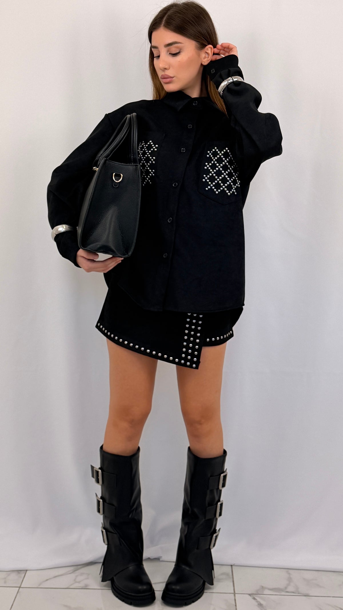 CAMICIA ELY NERA