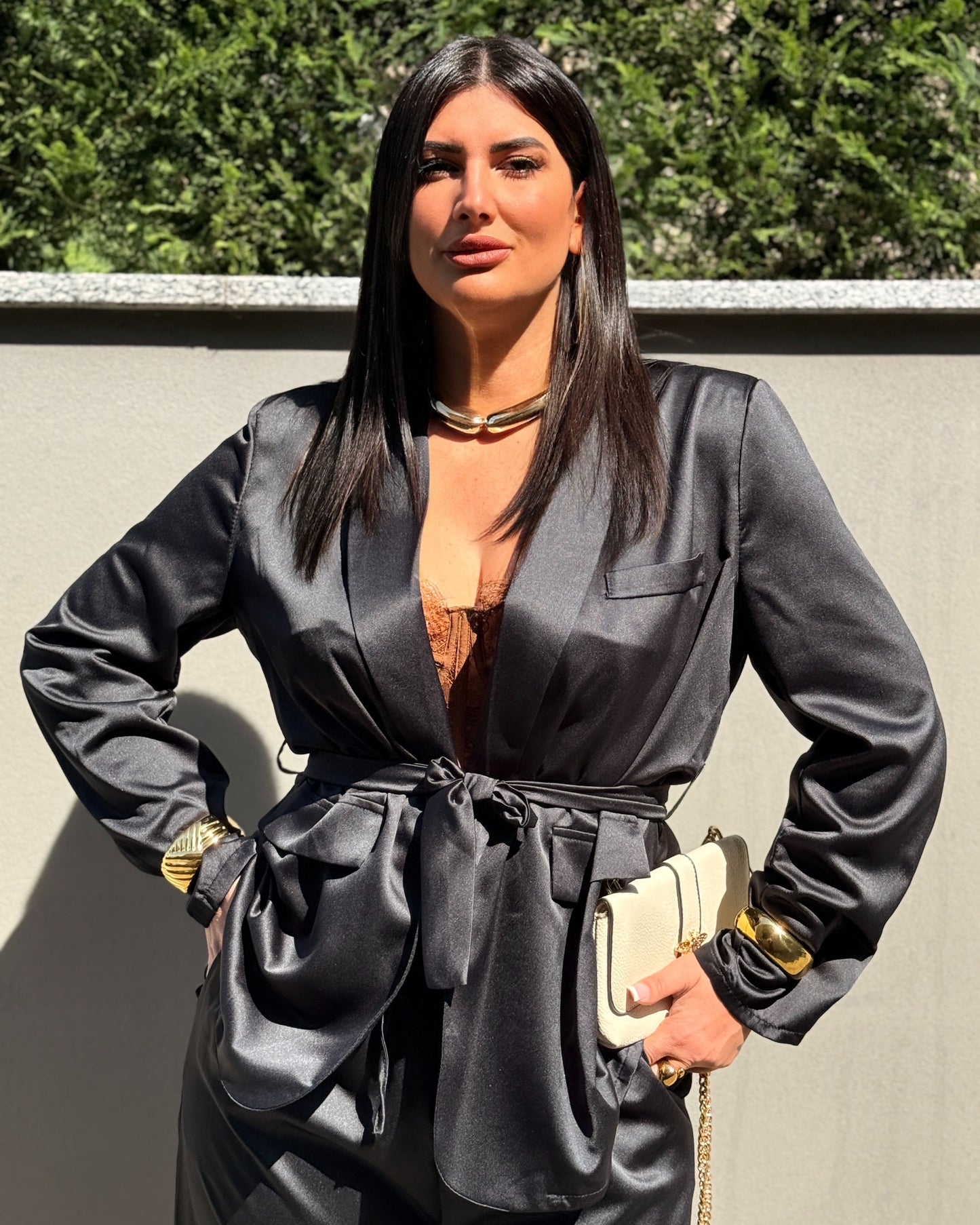 TAILLEUR CALLIOPE CURVY NERO