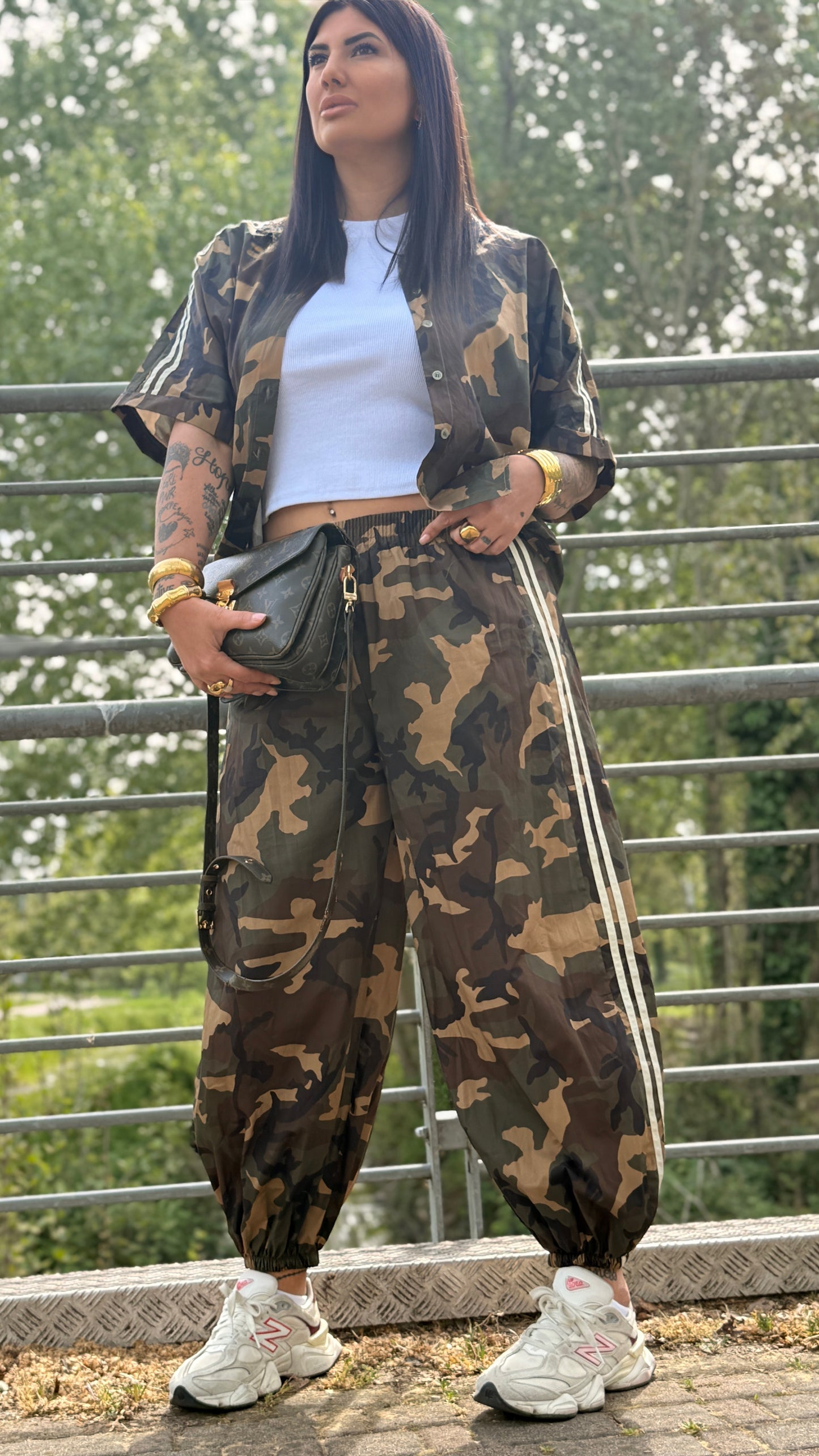 COMPLETO FREYA MILITARE