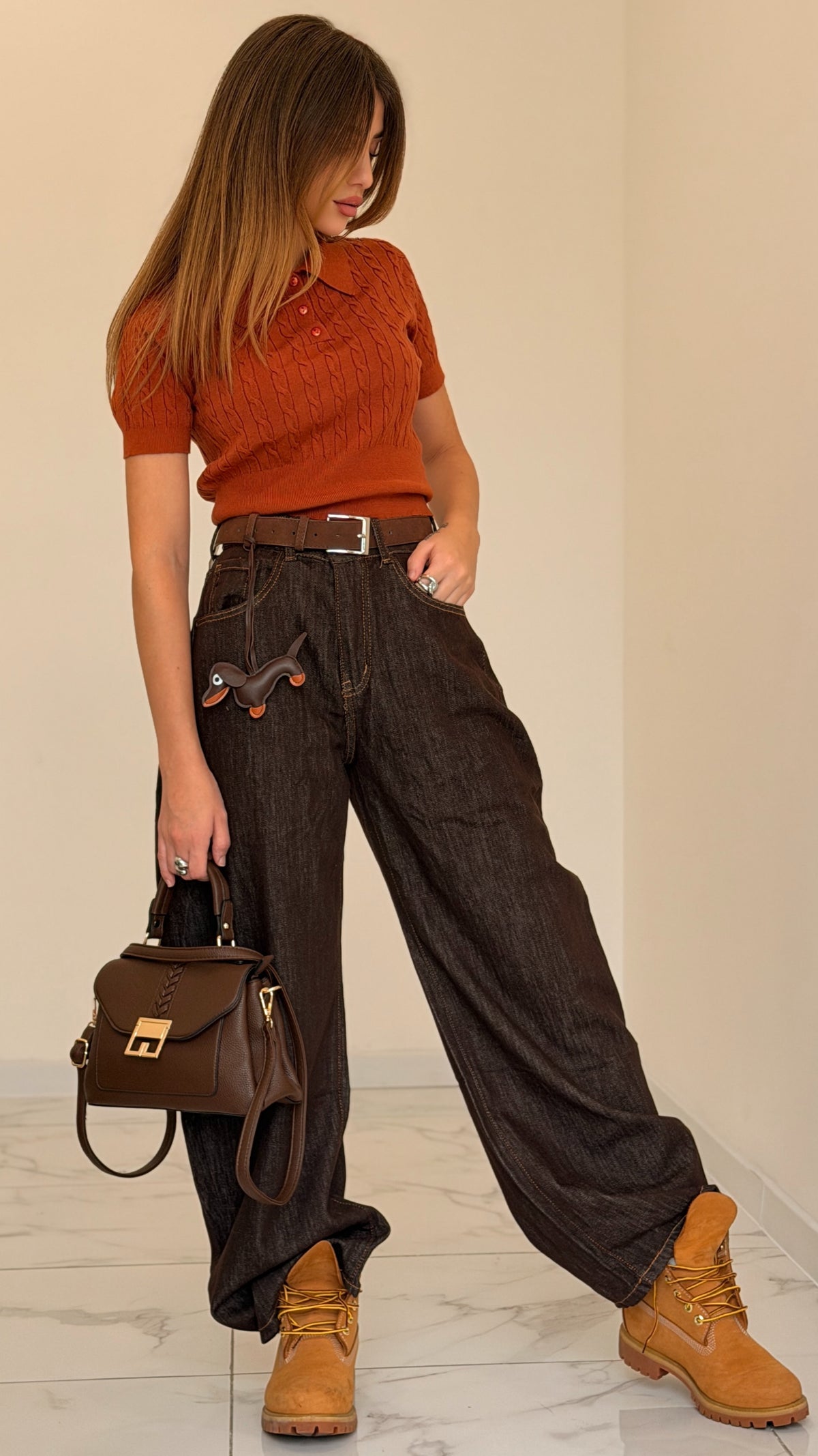 JEANS BAGGY BASSOTTO