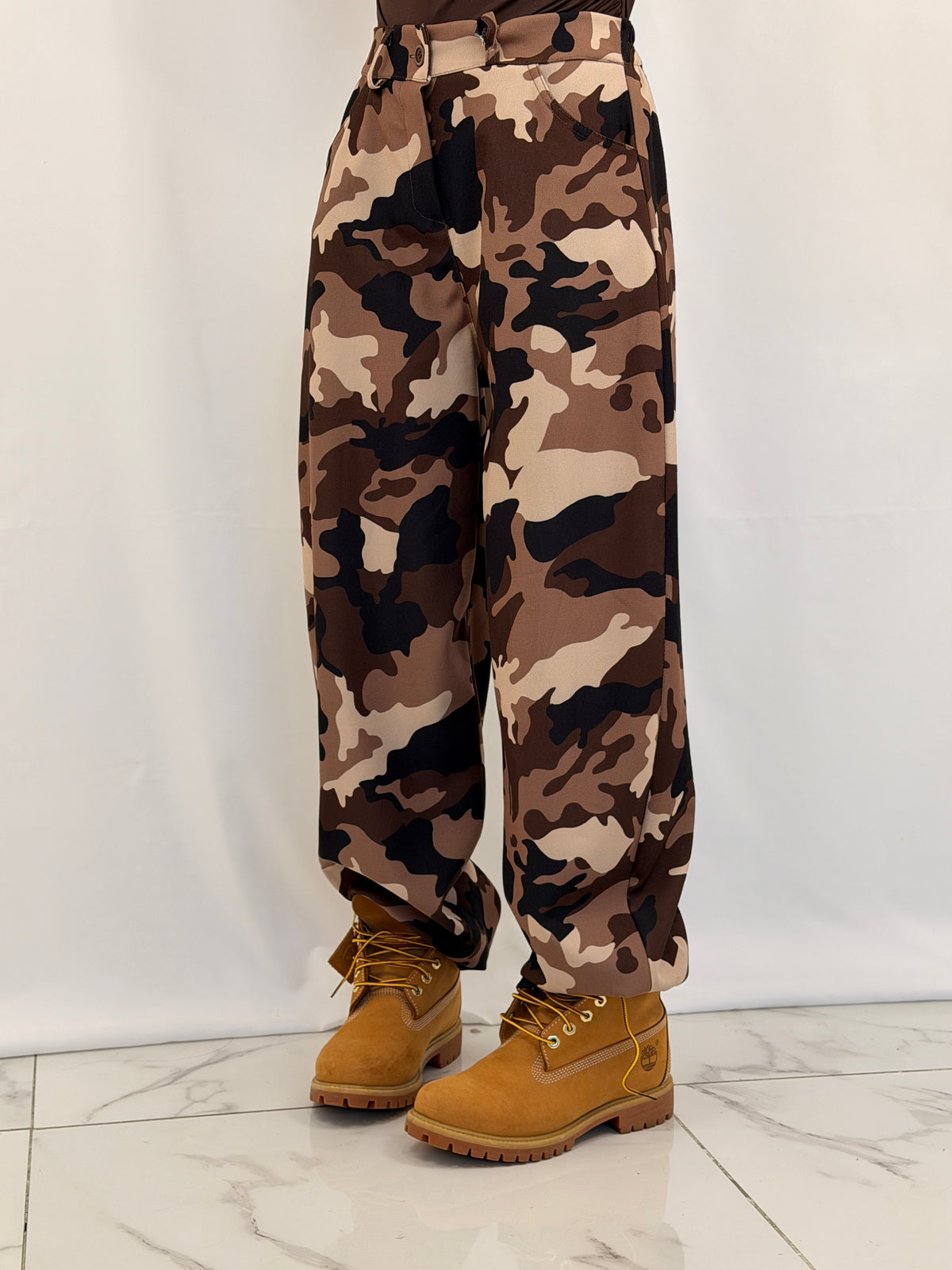 PANTA MILITARI BEIGE