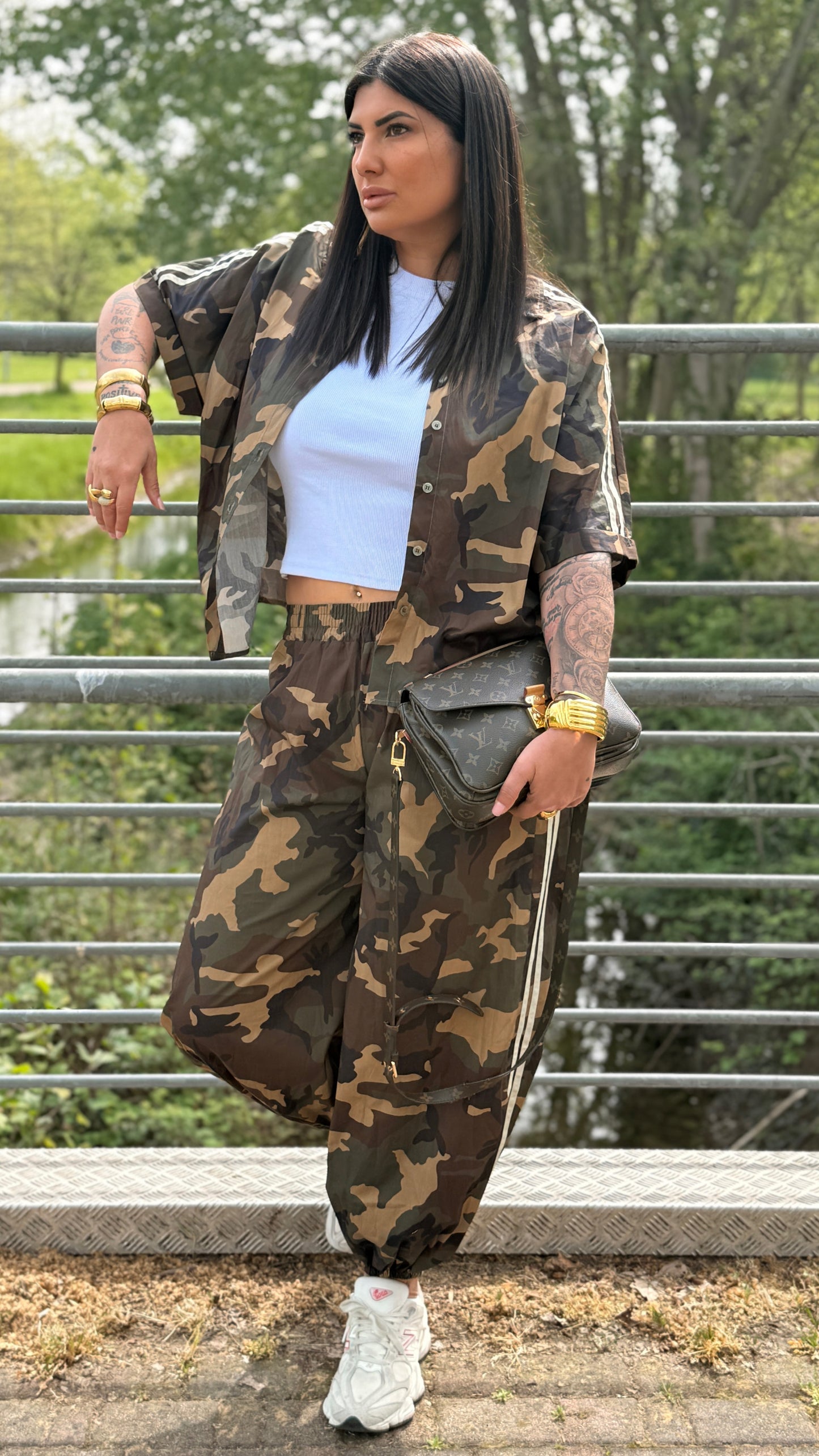 COMPLETO FREYA MILITARE