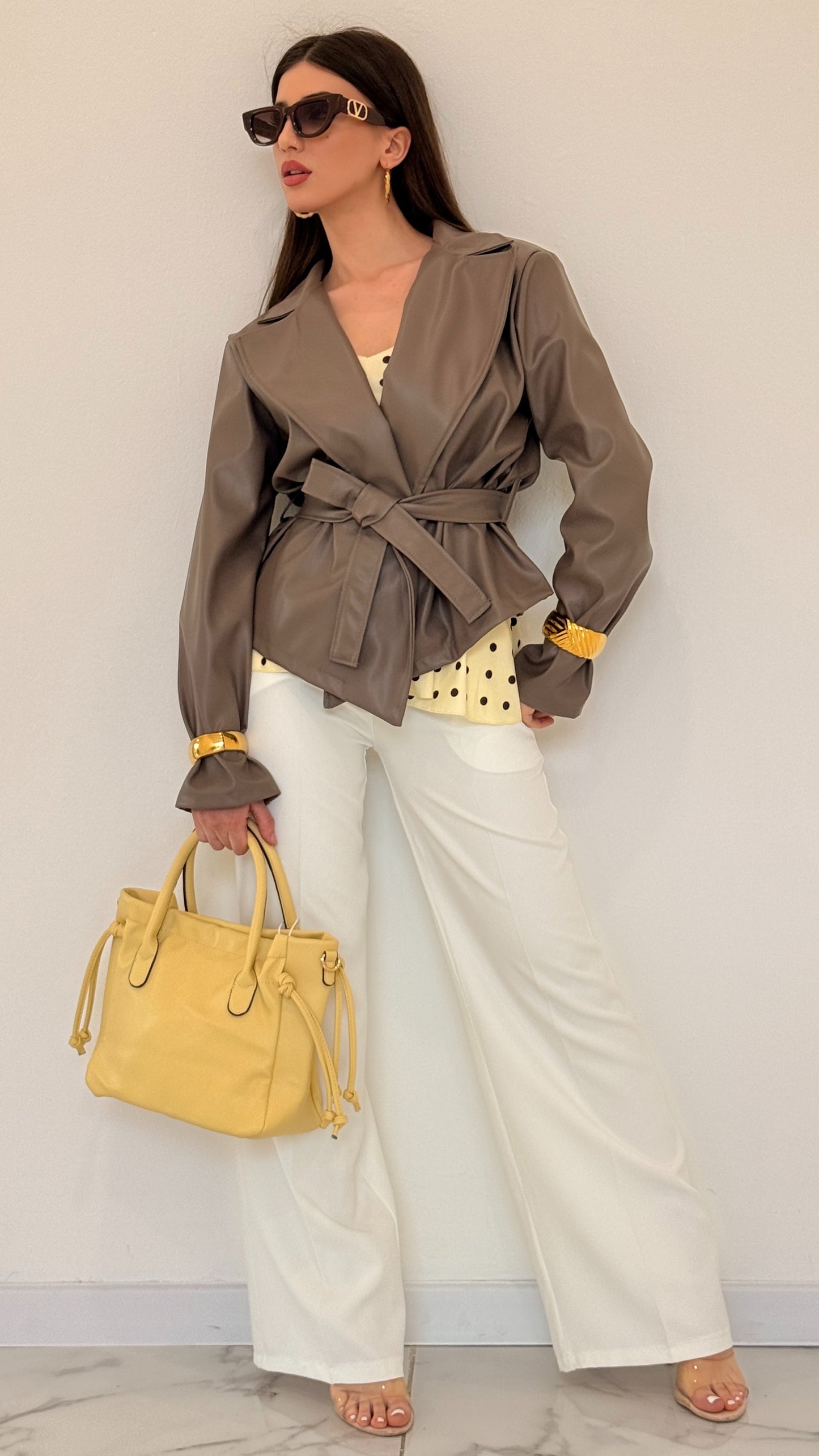 GIACCA PELLE EMMA TORTORA