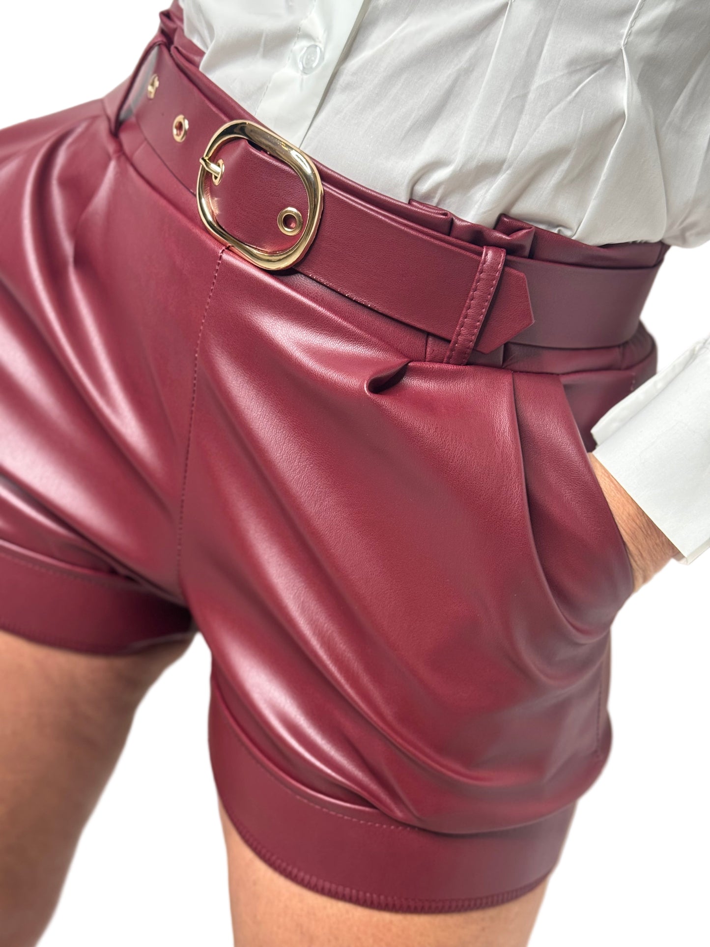 SHORTS PELLE più varianti colore