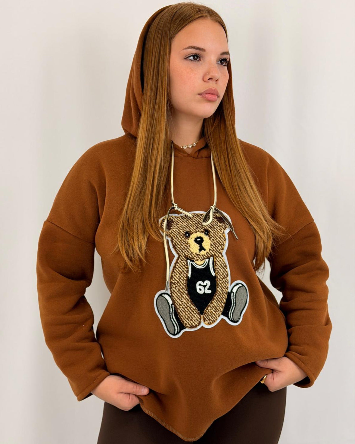 FELPA TEDDY MATTONE
