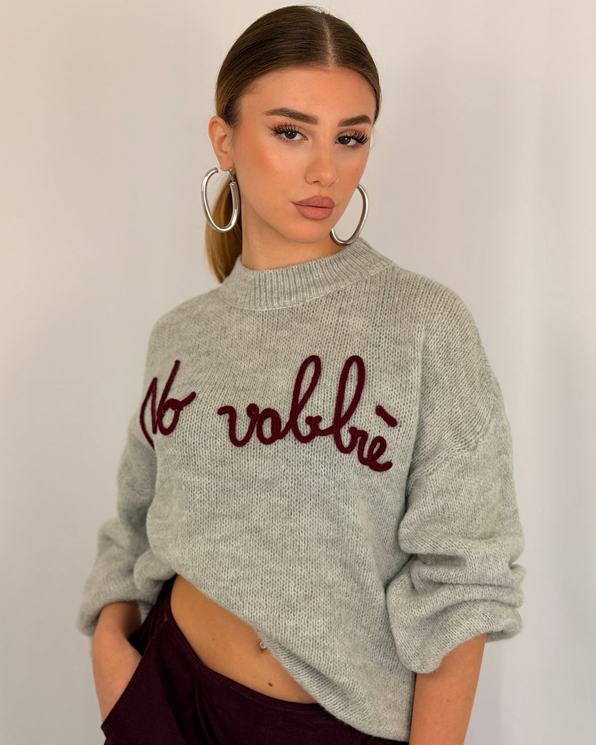 PULL NO VABBÈ GRIGIO