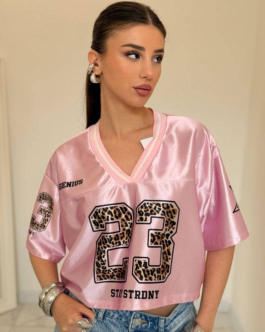 T-SHIRT CROP STELLA ROSA
