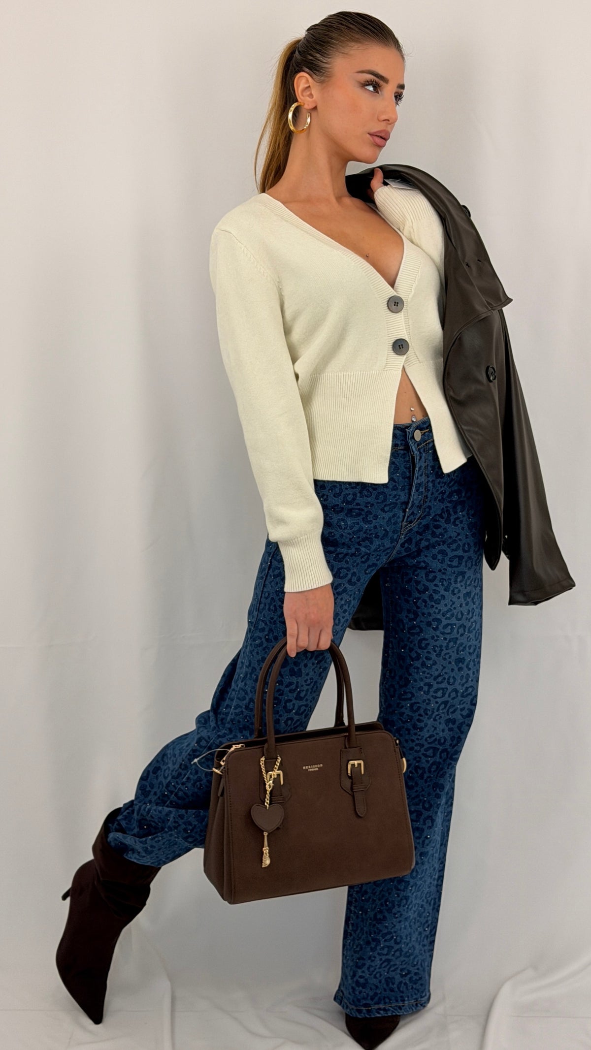 CARDIGAN BONNY BIANCO