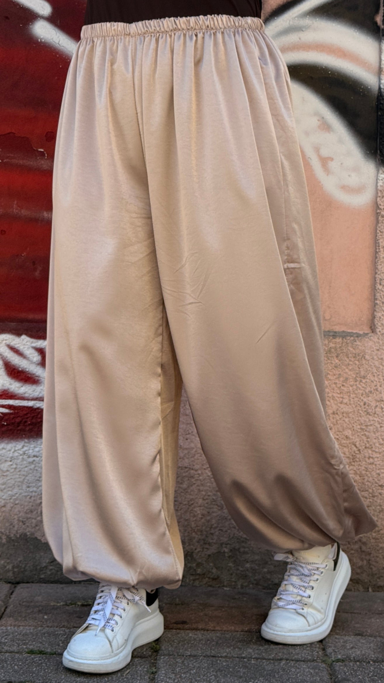 PANTA ALADIN CURVY BEIGE