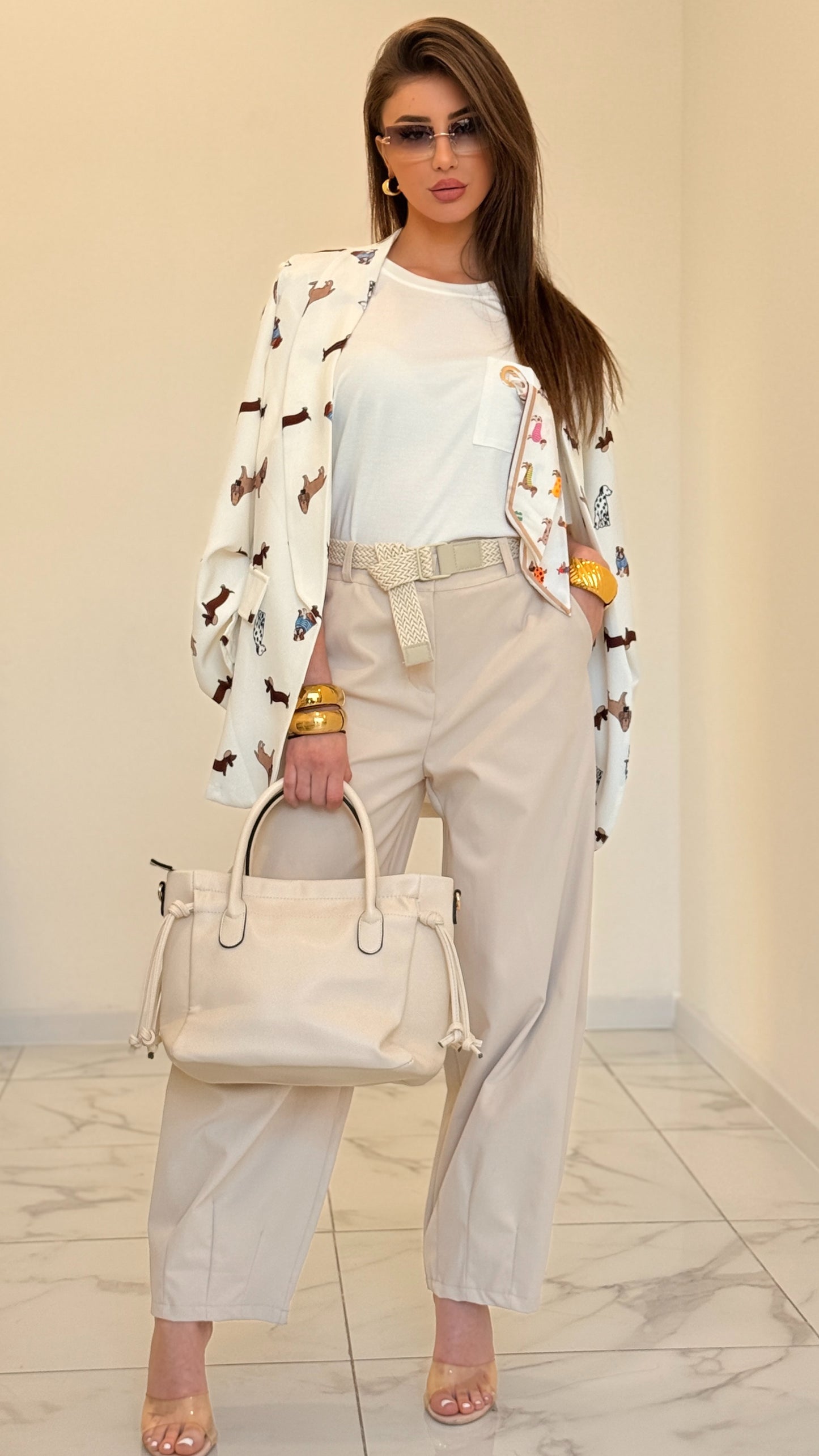 PANTA MILA BEIGE