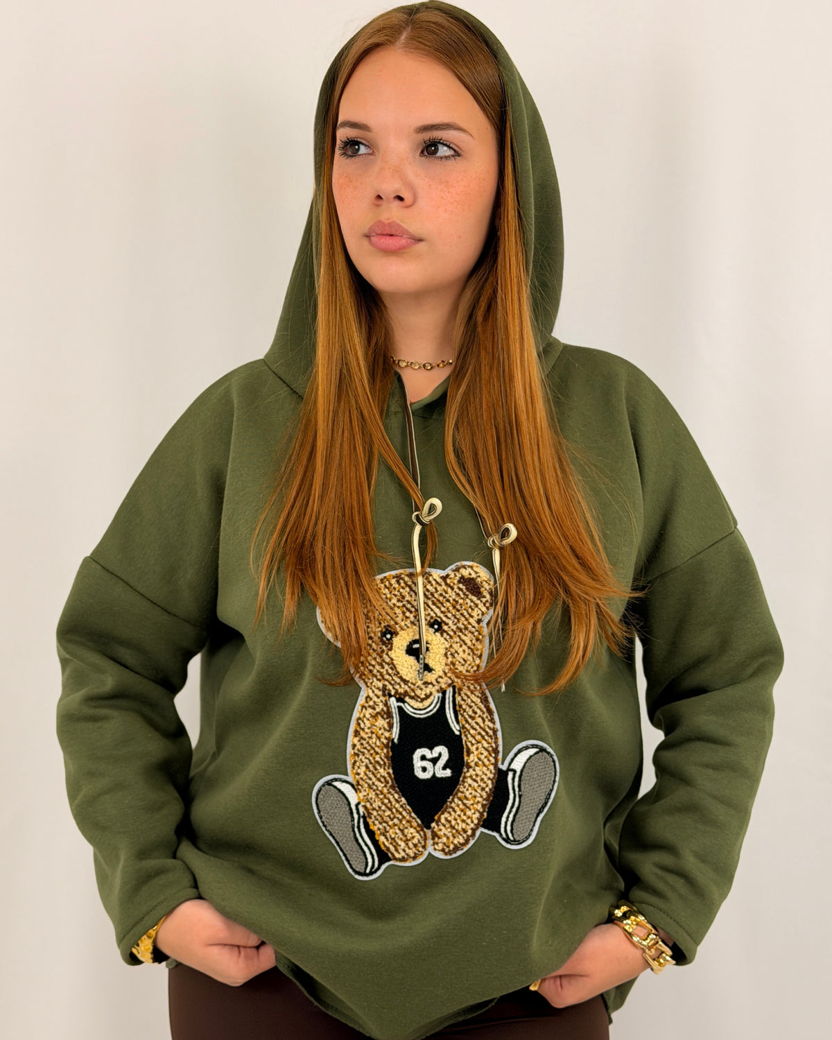 FELPA TEDDY VERDE