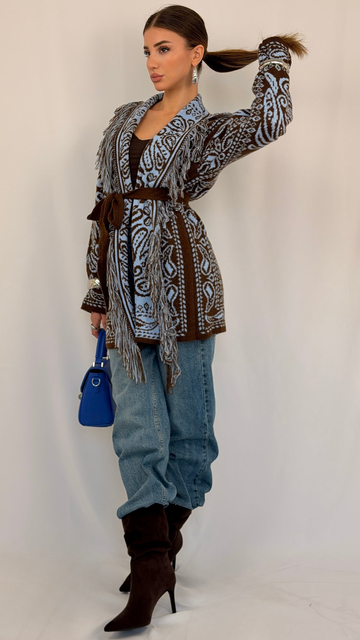 CARDIGAN CANDY AZZURRO