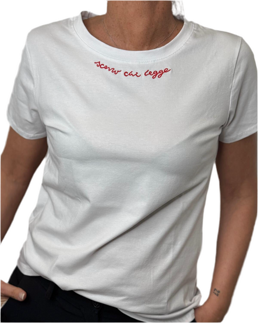 T-SHIRT SCRITTE RED più scritte disponibili