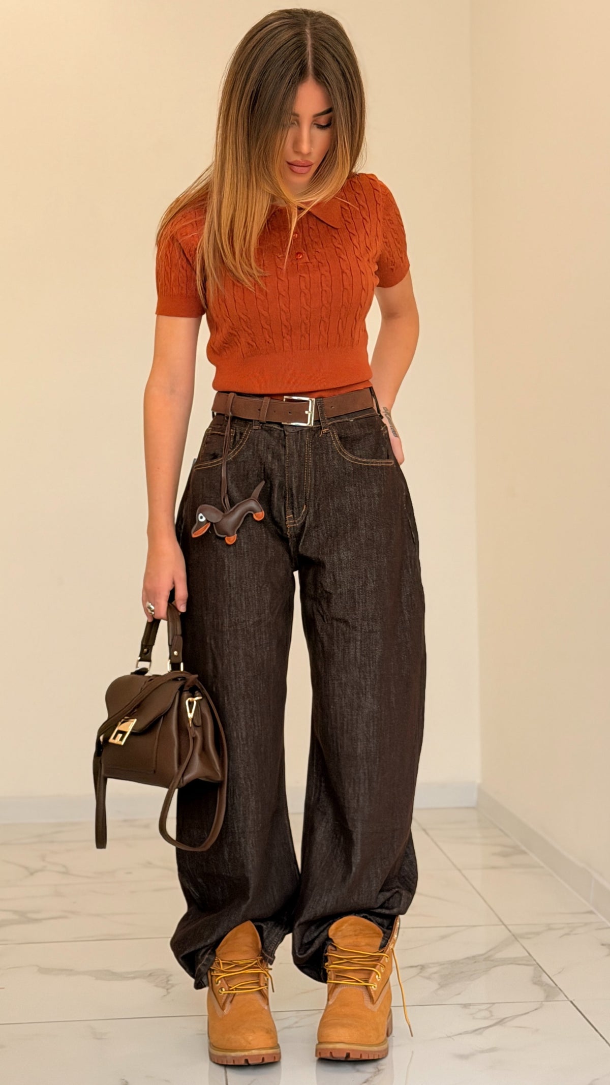 JEANS BAGGY BASSOTTO
