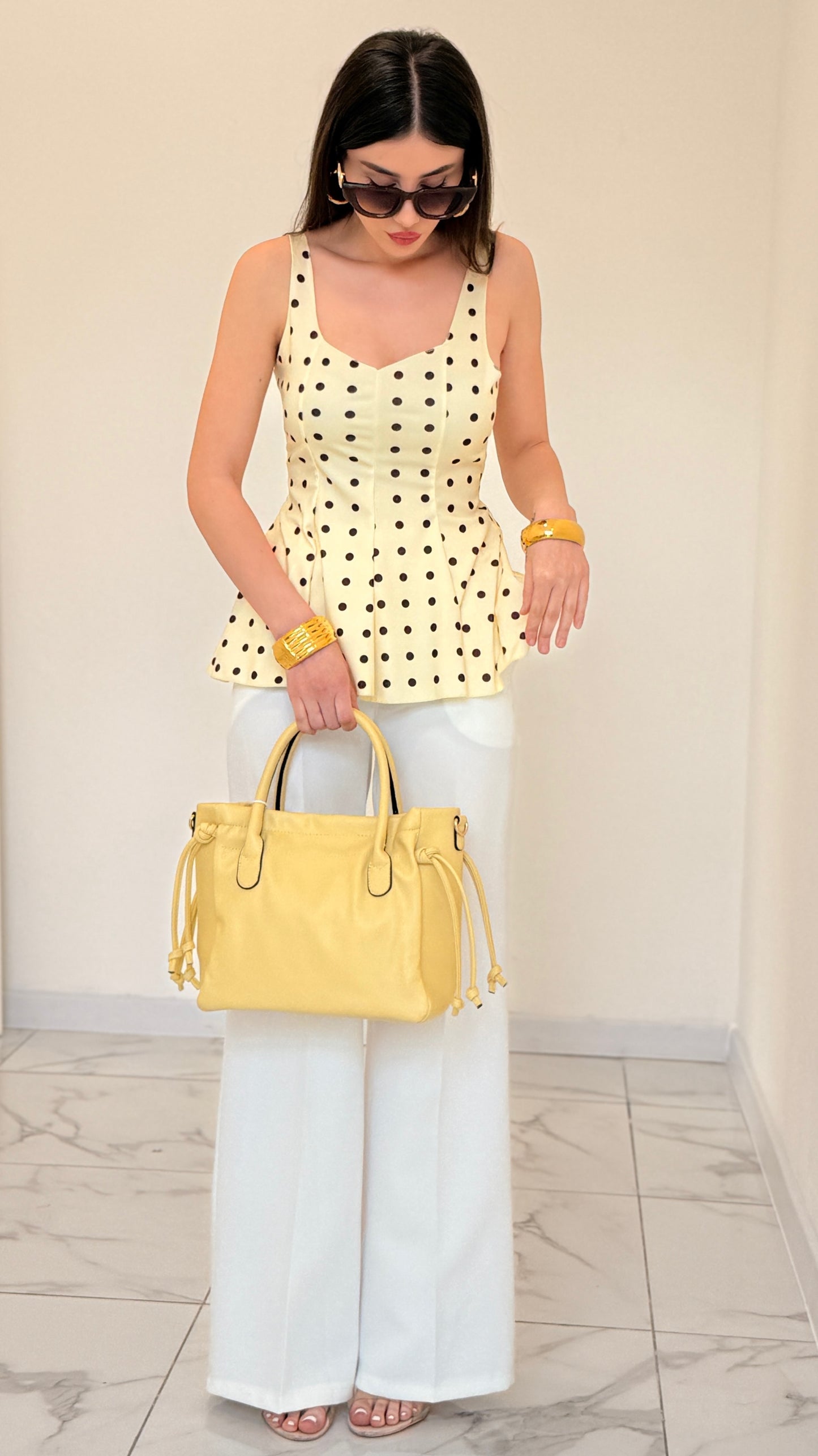 PANTA SILK BIANCO