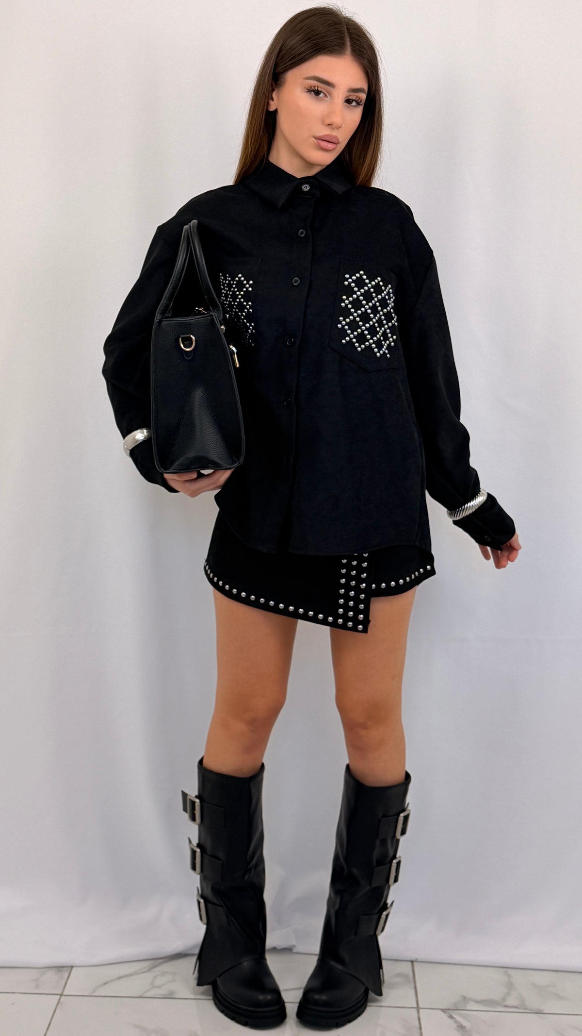 CAMICIA ELY NERA