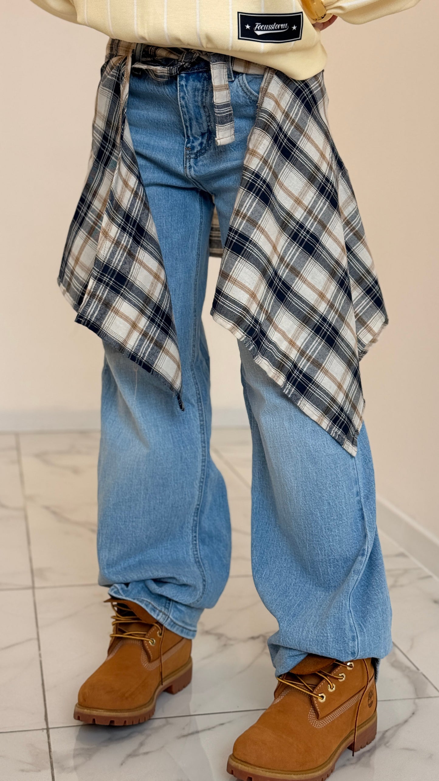 JEANS CAMICIA BEIGE