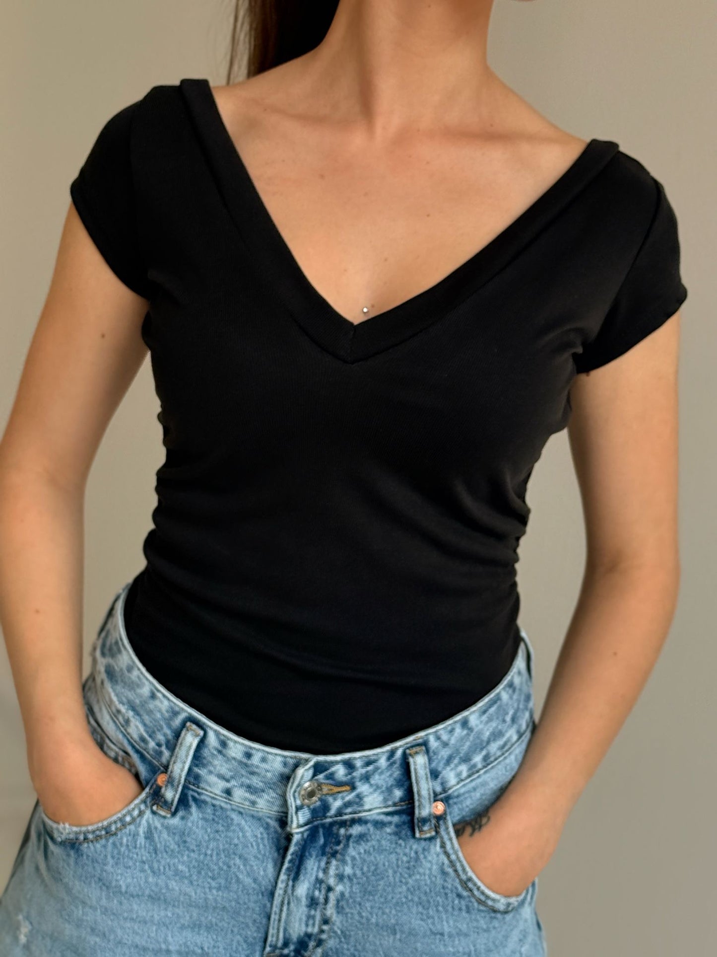 T-SHIRT VENICE NERO