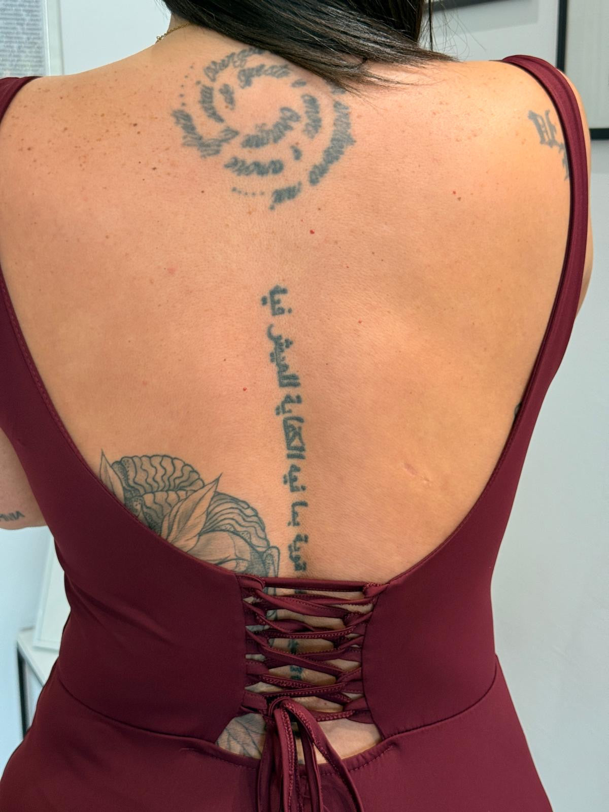 TUTA NIVES CURVY BORDEAUX