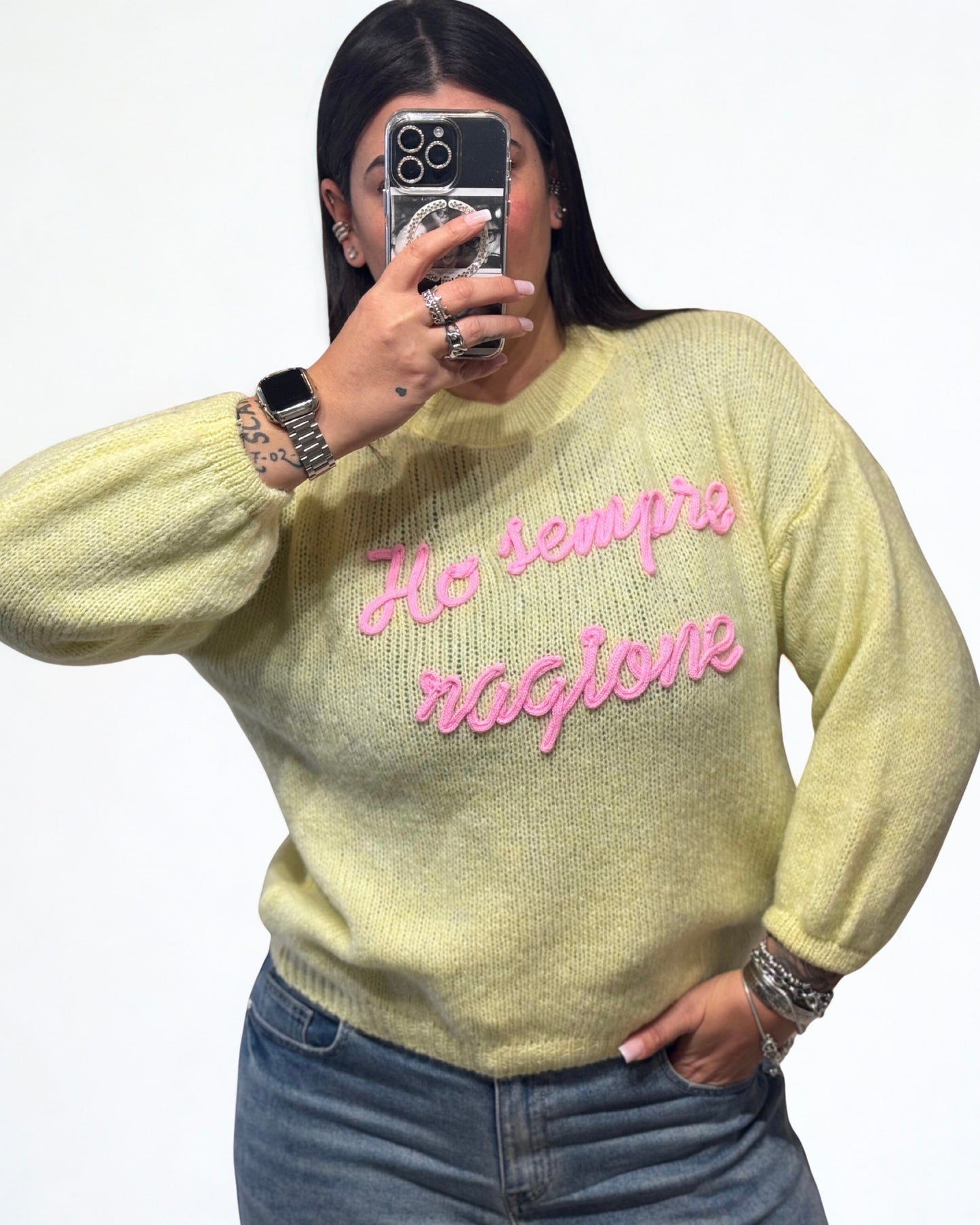 PULL HO SEMPRE RAGIONE più varianti colore