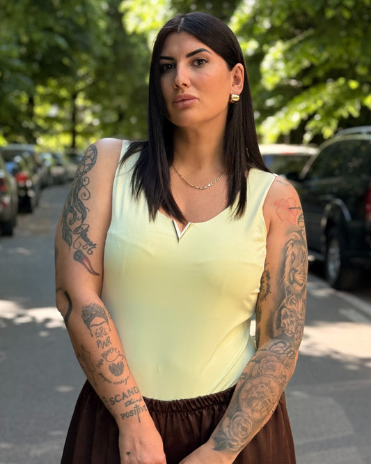BODY V CURVY GIALLO