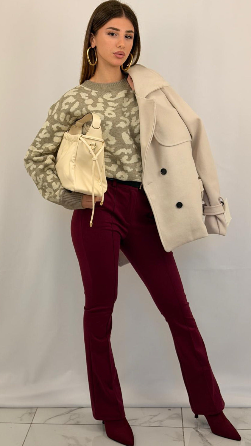 PANTA ZAMPA BORDEAUX