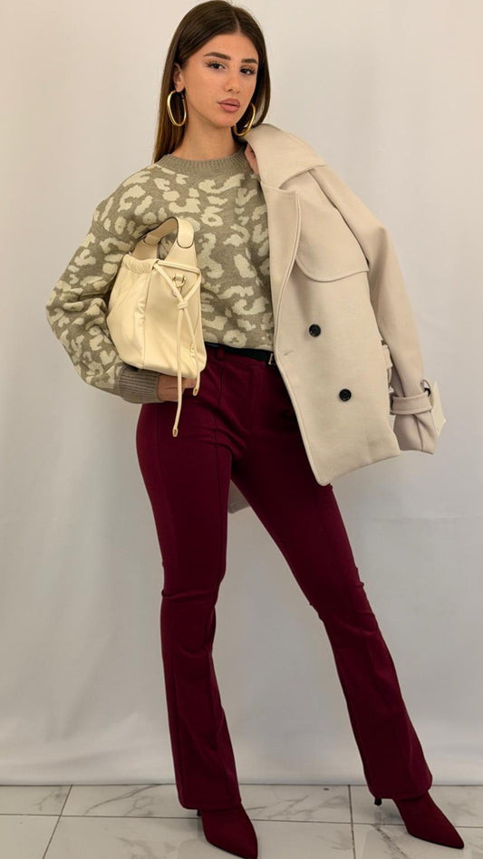 PANTA ZAMPA BORDEAUX