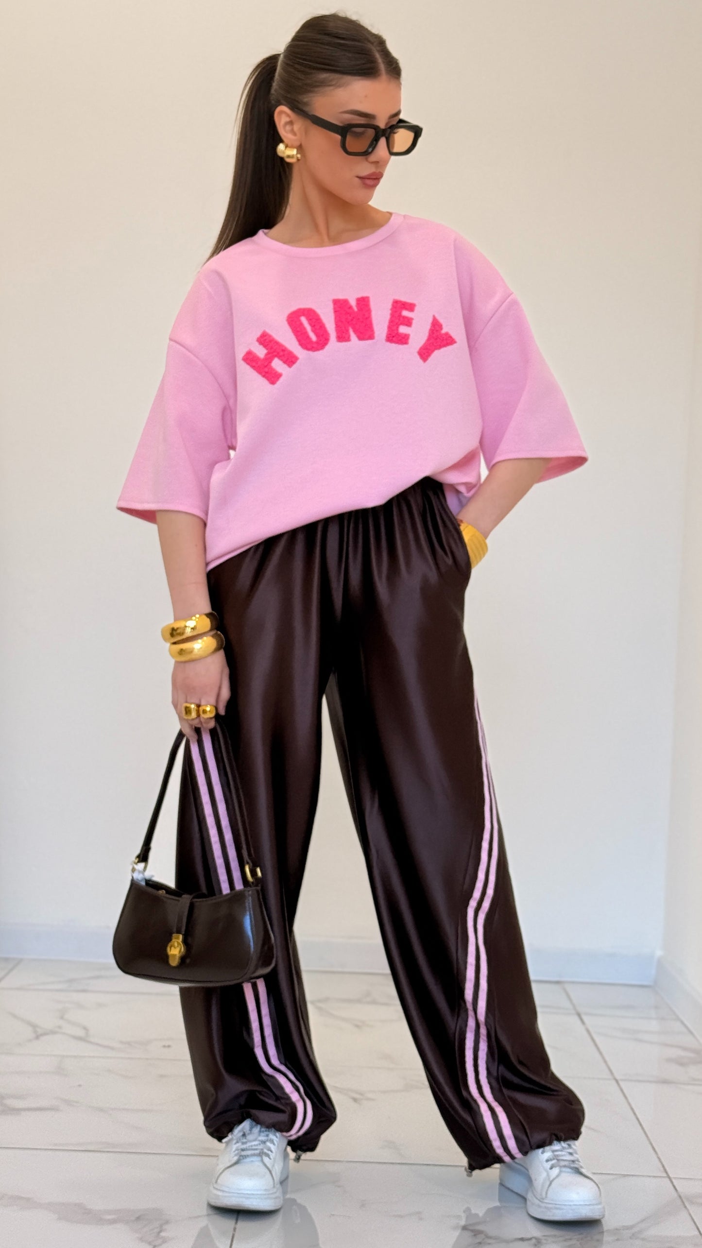 T-SHIRT HONEY ROSA