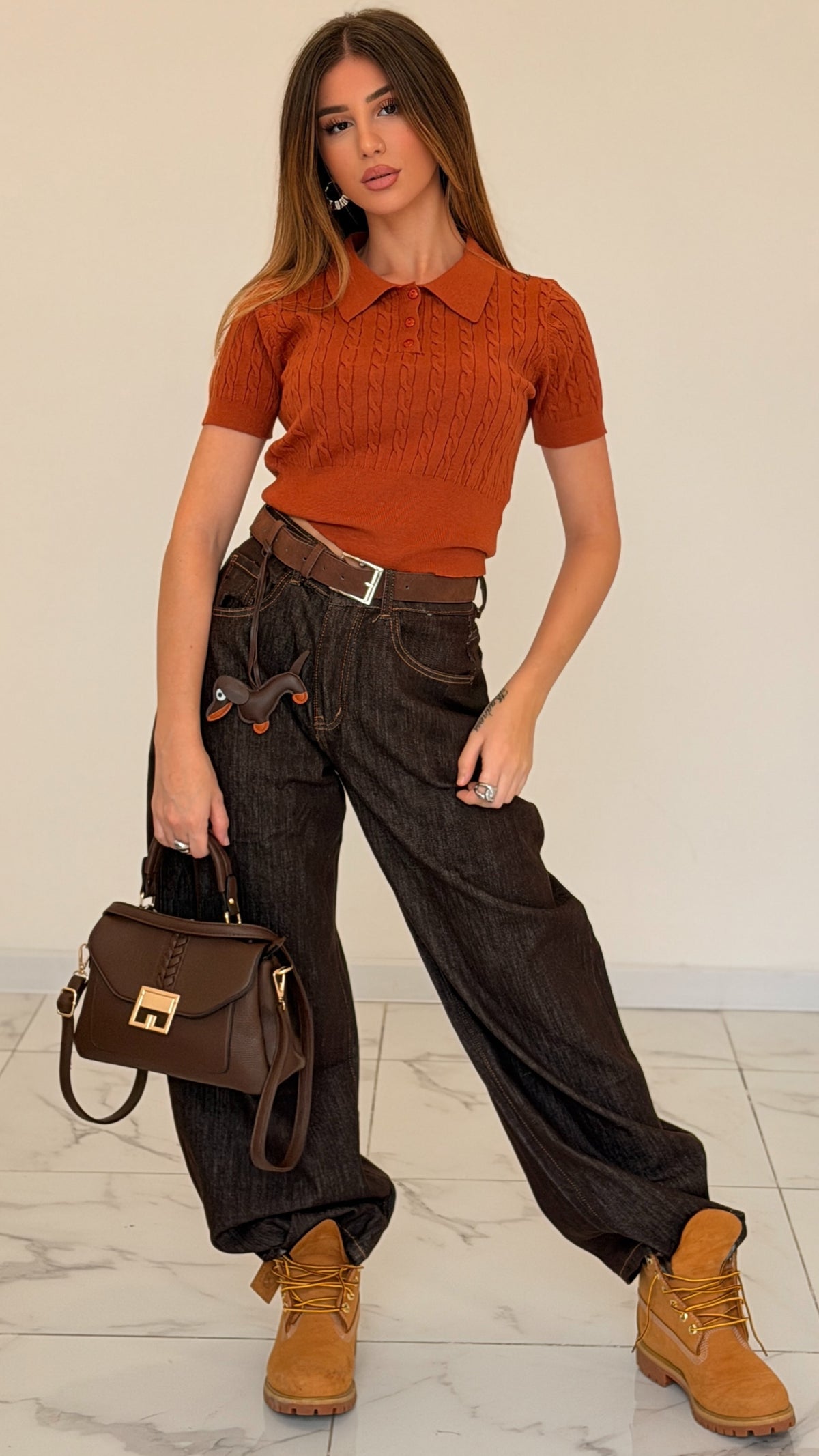 JEANS BAGGY BASSOTTO