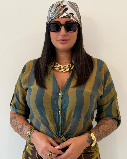 CAMICIA ROSY VERDE