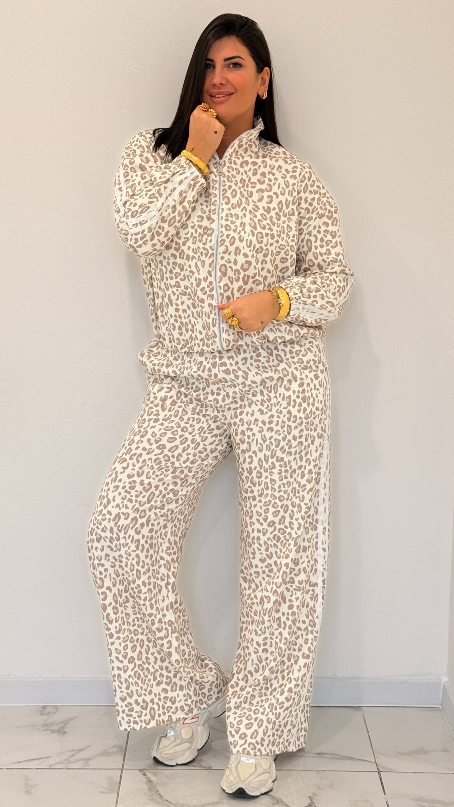 COMPLETO TUTA MACULATA BEIGE