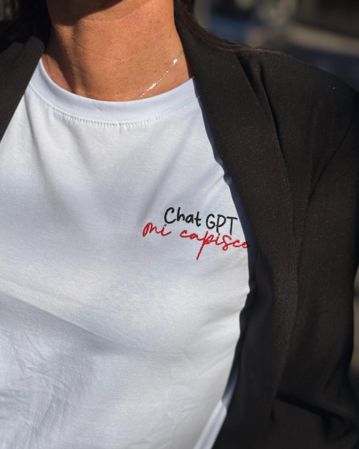 T-SHIRT CHAT GPT MI CAPISCE