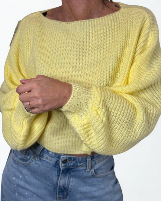 PULL CROP OVER più varianti colore