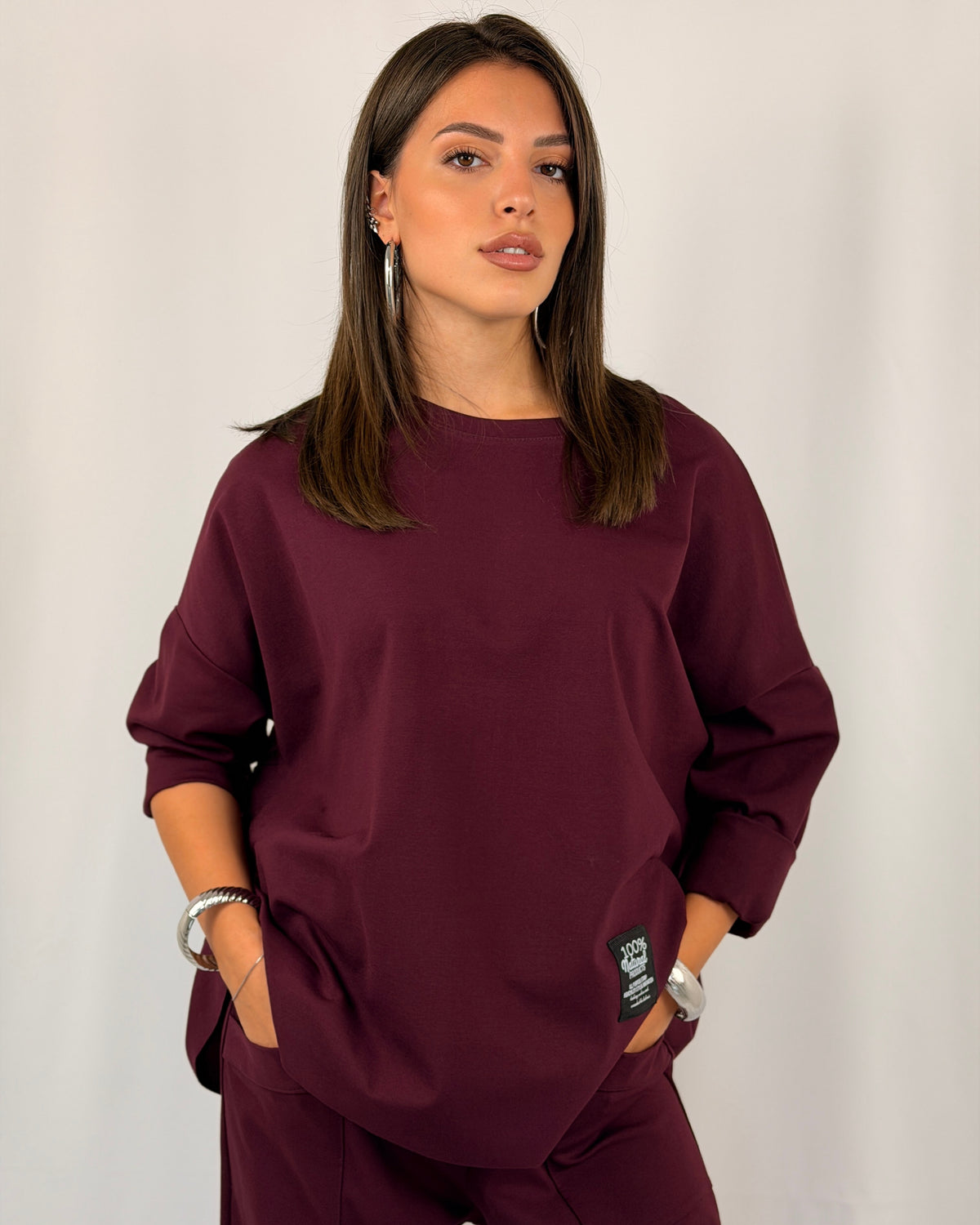 COMPLETO TUTA MISSY BORDEAUX