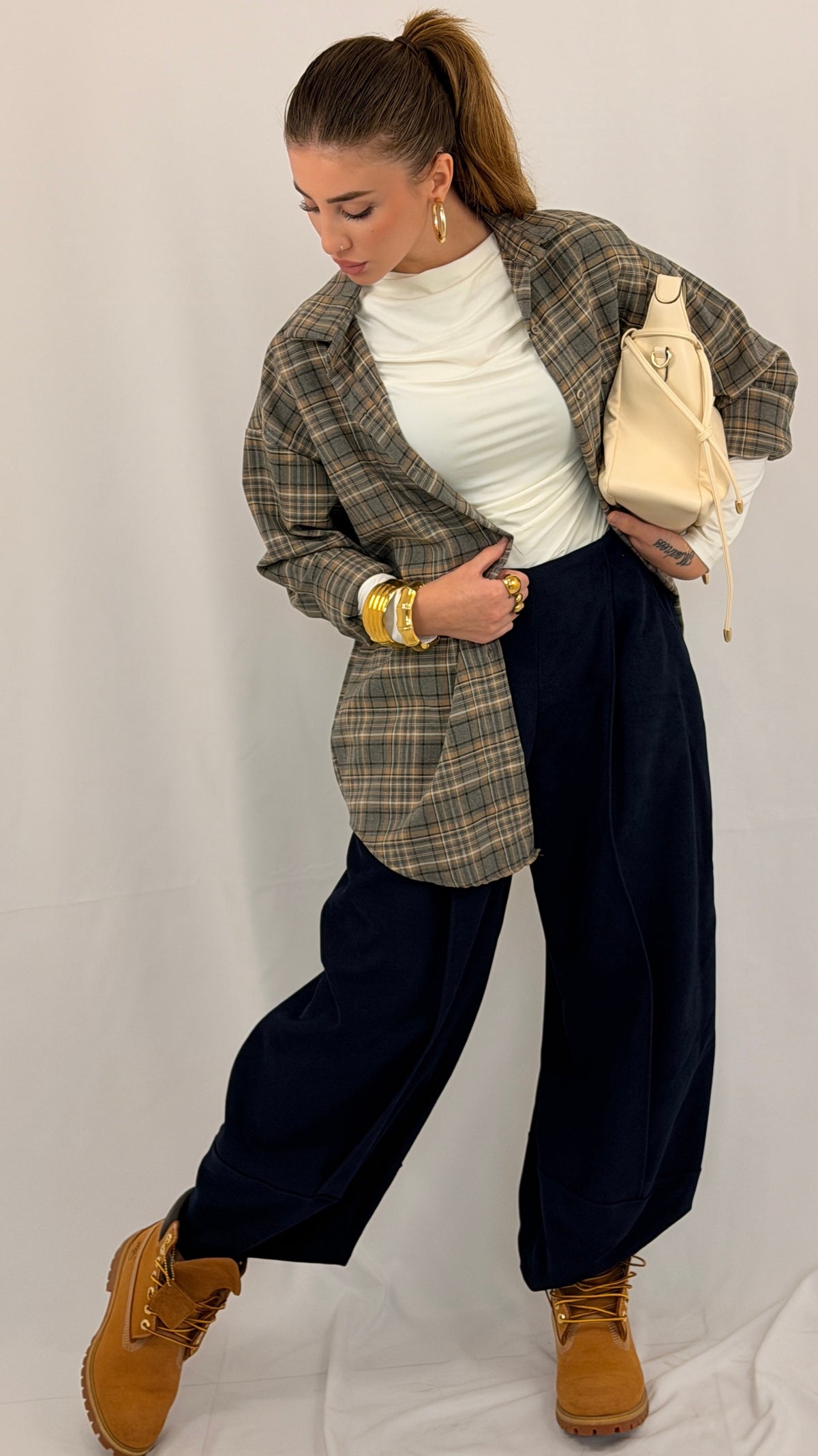 CAMICIA ELETTRA GRIGIA