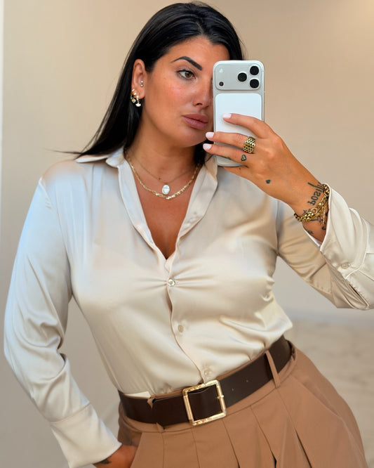 CAMICIA LIDIA BEIGE