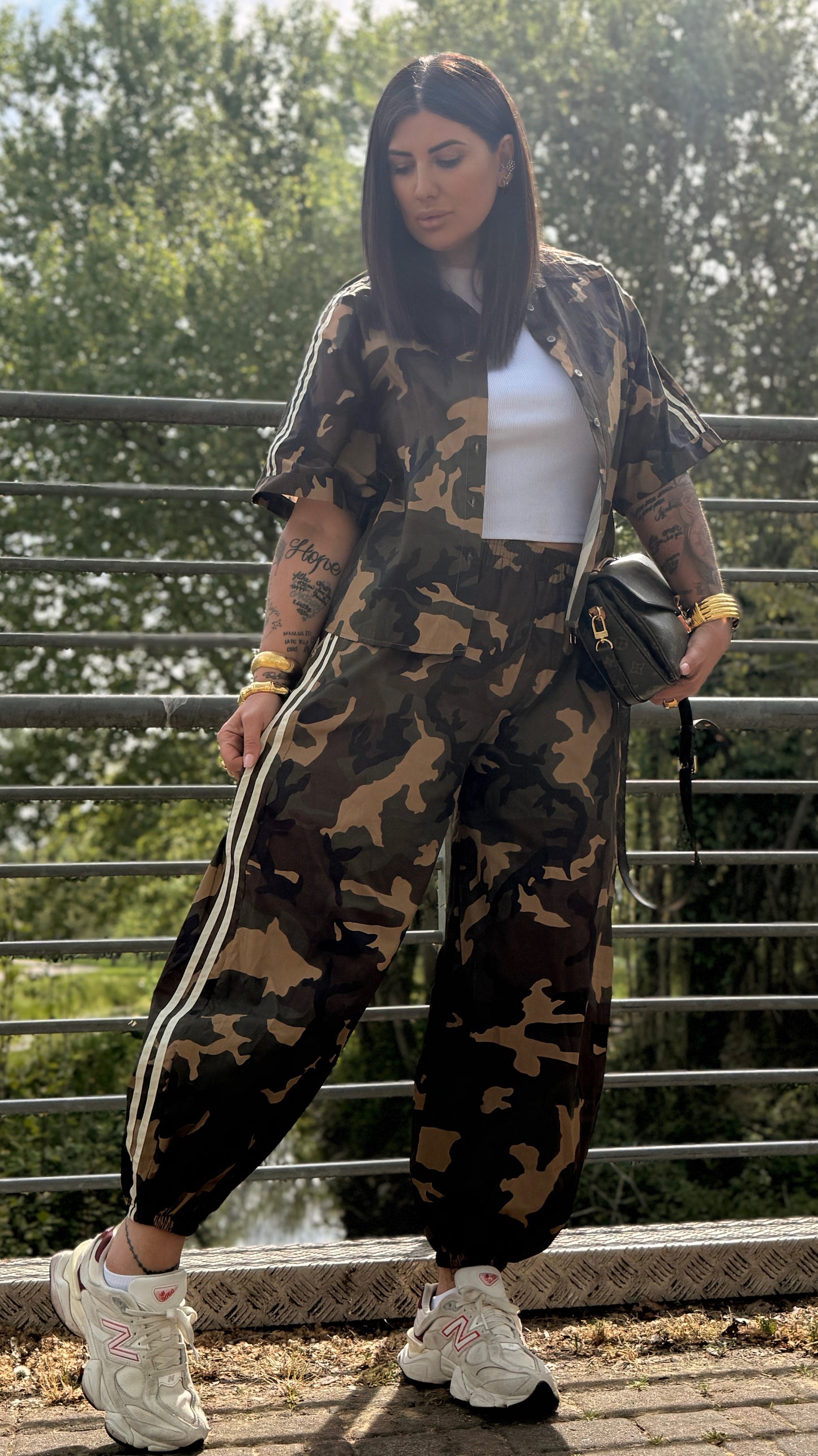 COMPLETO FREYA MILITARE