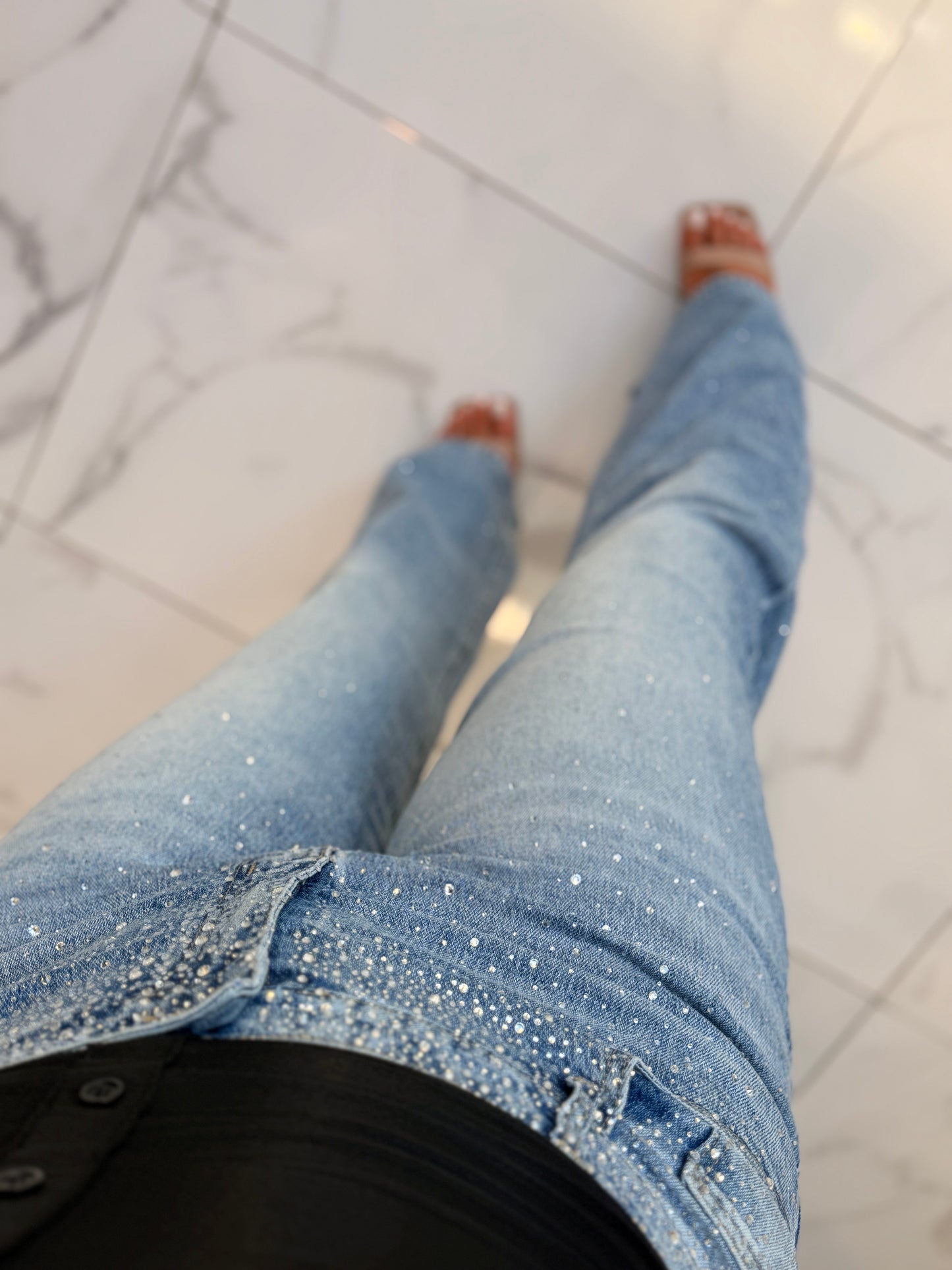 JEANS SWAROVSKI CURVY
